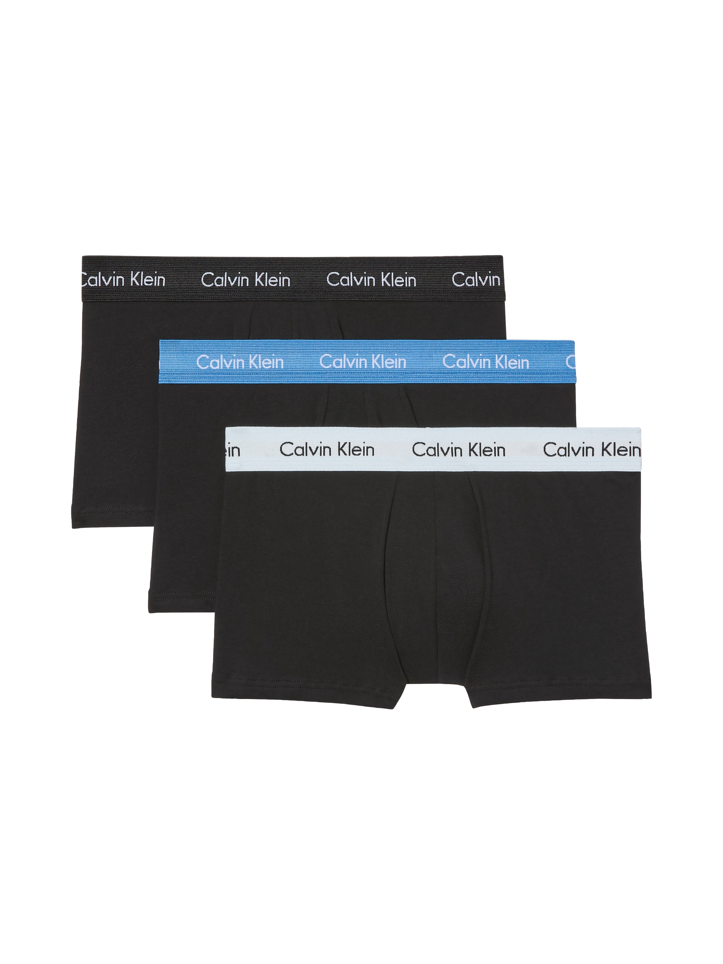 Calvin Klein Underwear Boxershorts "Low Rise Trunk 3pk" Packung, 3er-Pack, 3 Stk. mit Logobündchen