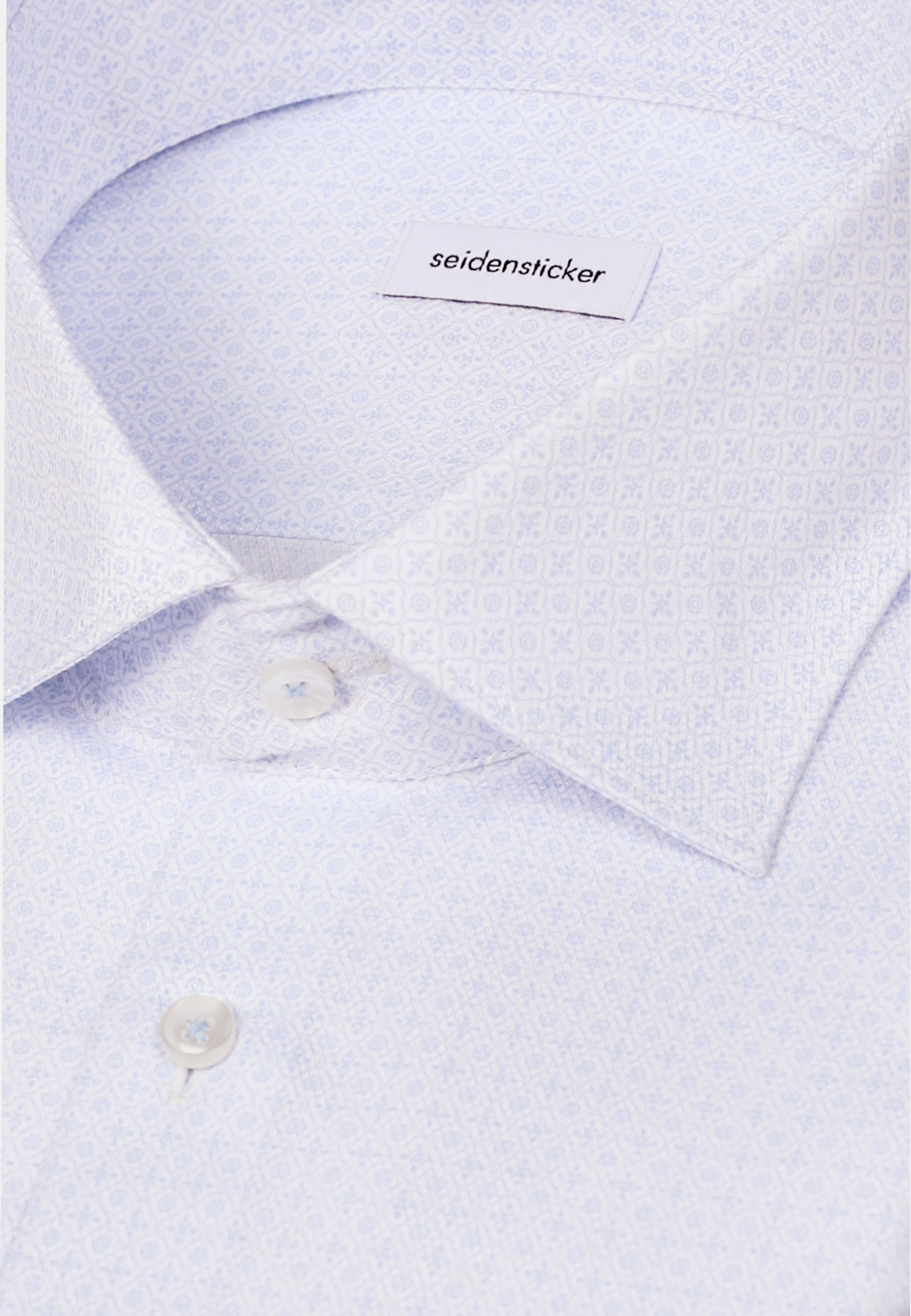 seidensticker Businesshemd »Schwarze Rose« Slim 1/1 Kentkragen Druck