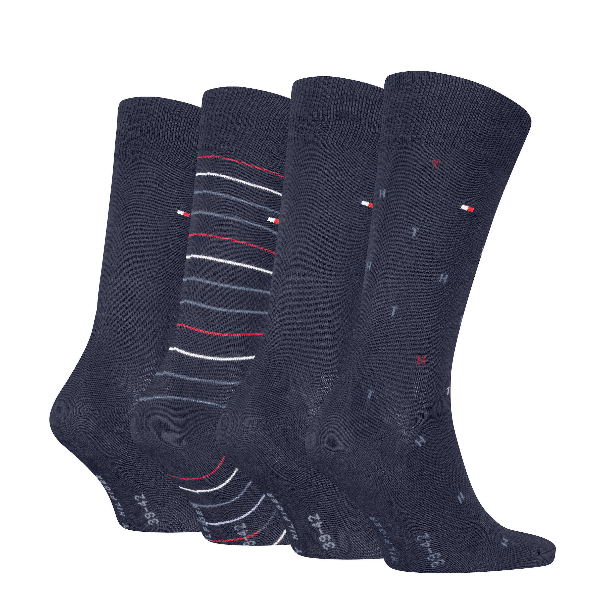 Tommy Hilfiger Socken »TH MEN SOCK 4P TIN GIFTBOX«, (4er Pack)