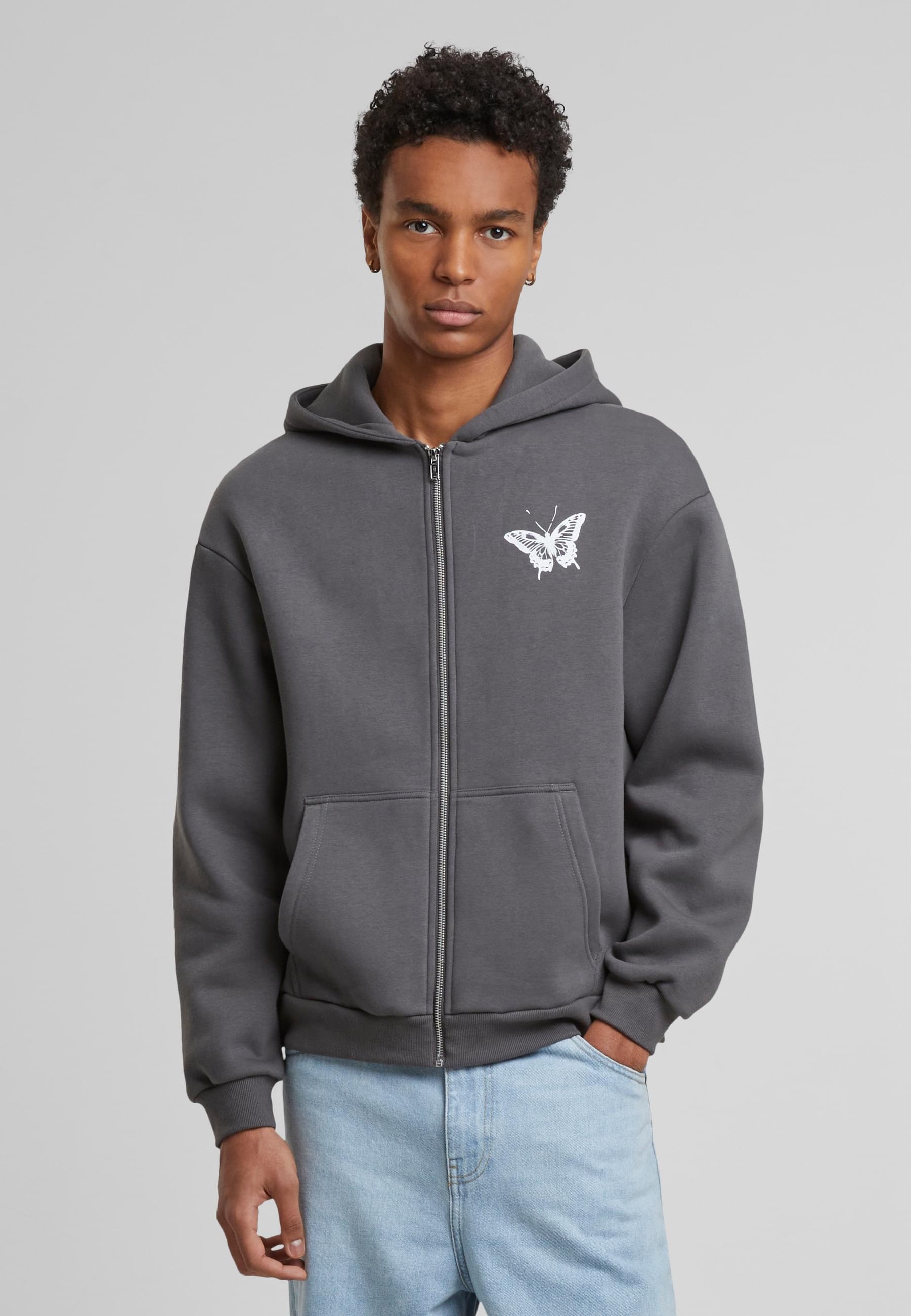 Upscale by Mister Tee Sweatjacke »Upscale by Mister Tee Let‘s Get Lost Fluffy Zip Hoody«
