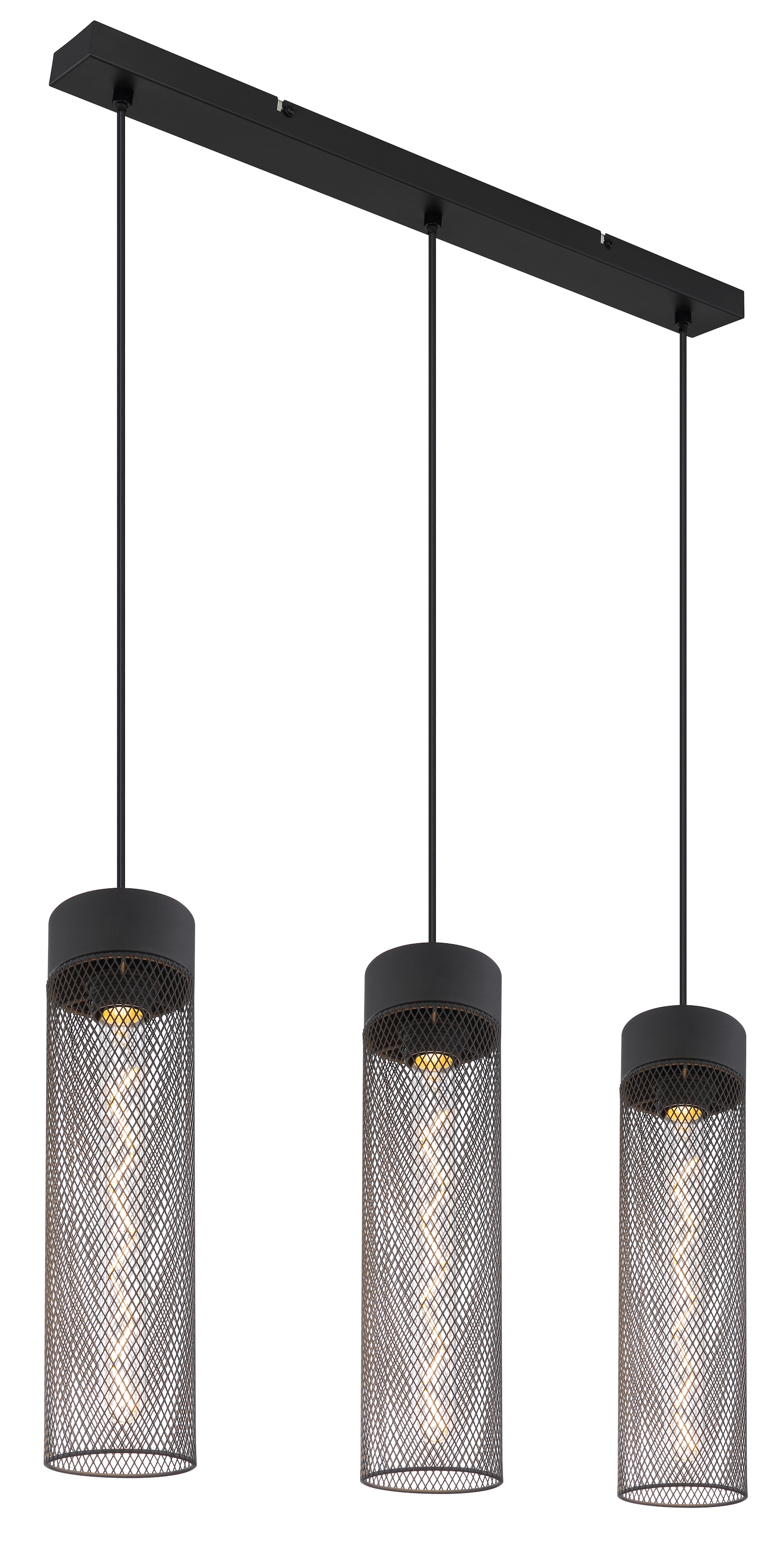 GLOBO LIGHTING Hängeleuchte »HANS«, Leuchtmittel E27 | ohne Leuchtmittel, Hängelampe/Pendelleuchte/Esszimmer/Wohnzimmer/Esstisch