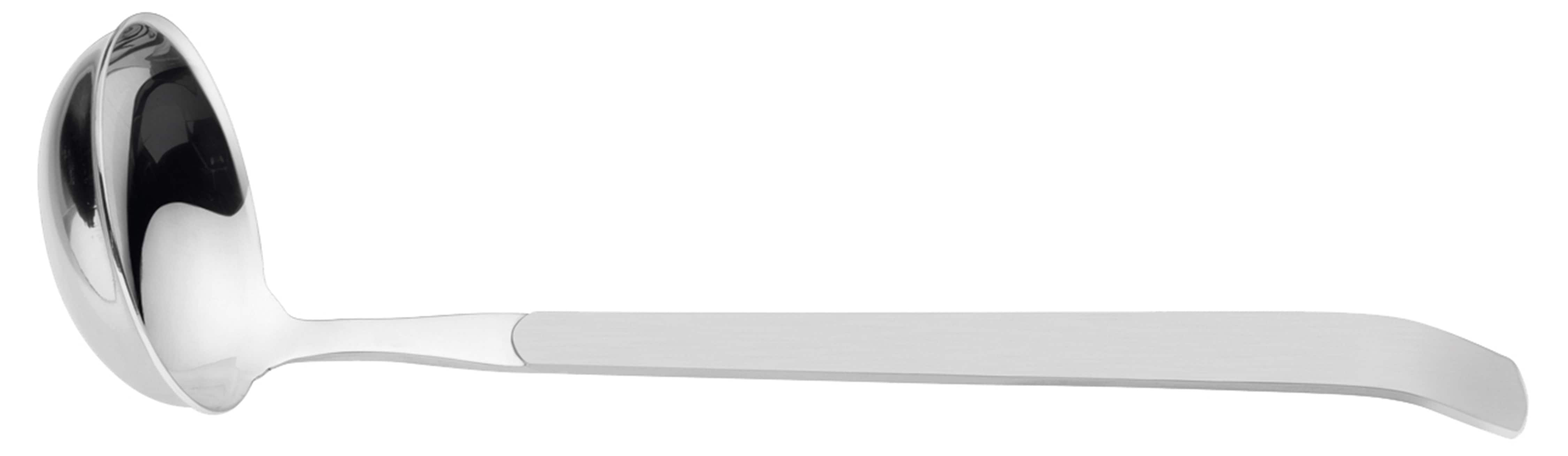 Michelangelo Servierlöffel "GASTRONOM, 32 cm, Edelstahl rostfrei 18/10" mit flacher Form für präzises Portionieren von Beilagen & Gemüse