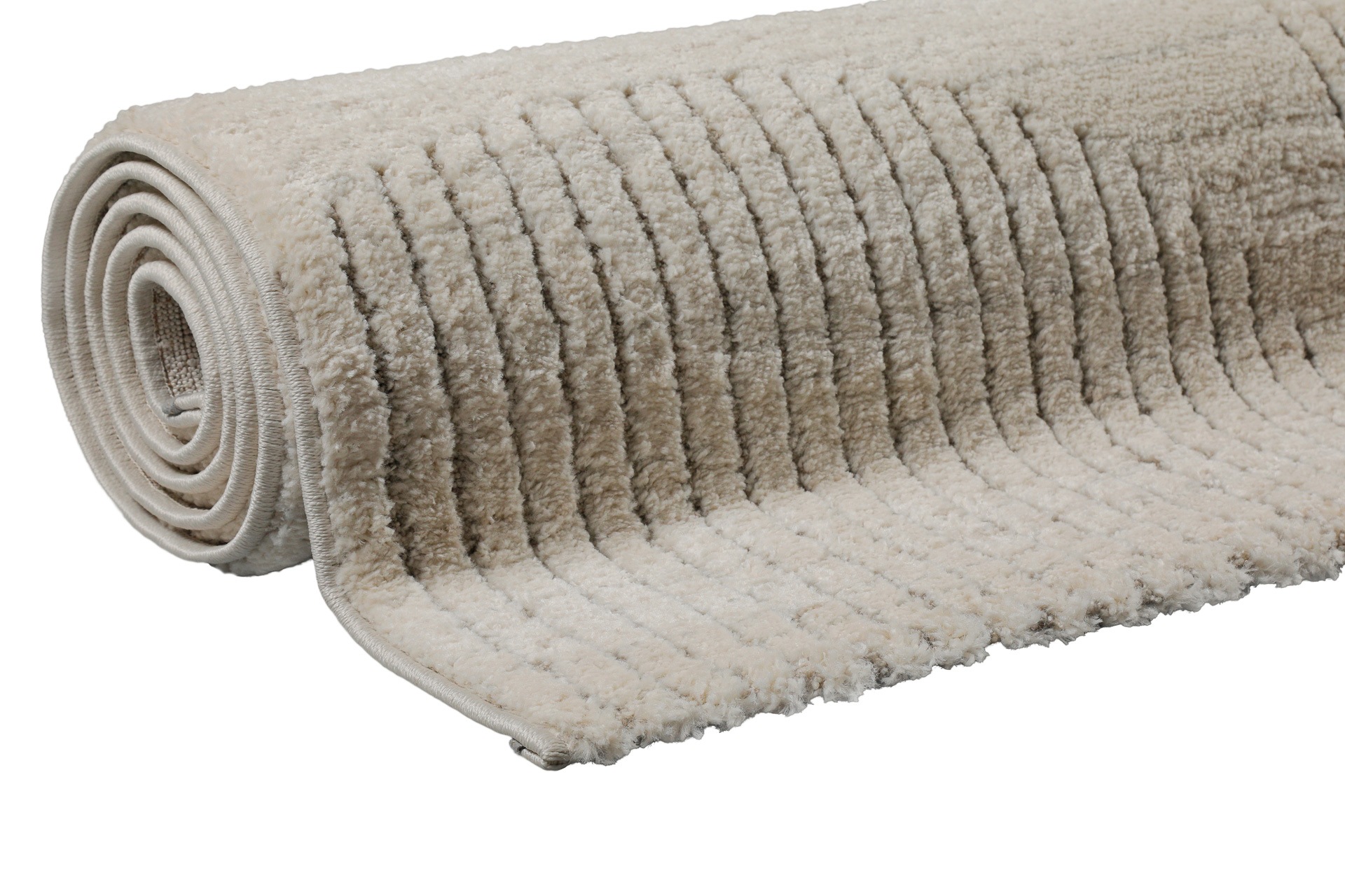 Wecon home Teppich »Mats«, rechteckig, 18 mm Höhe, Gewebt, Hoch-Tief, pflegeleicht, Retro Design, Scandi, Wohnzimmer