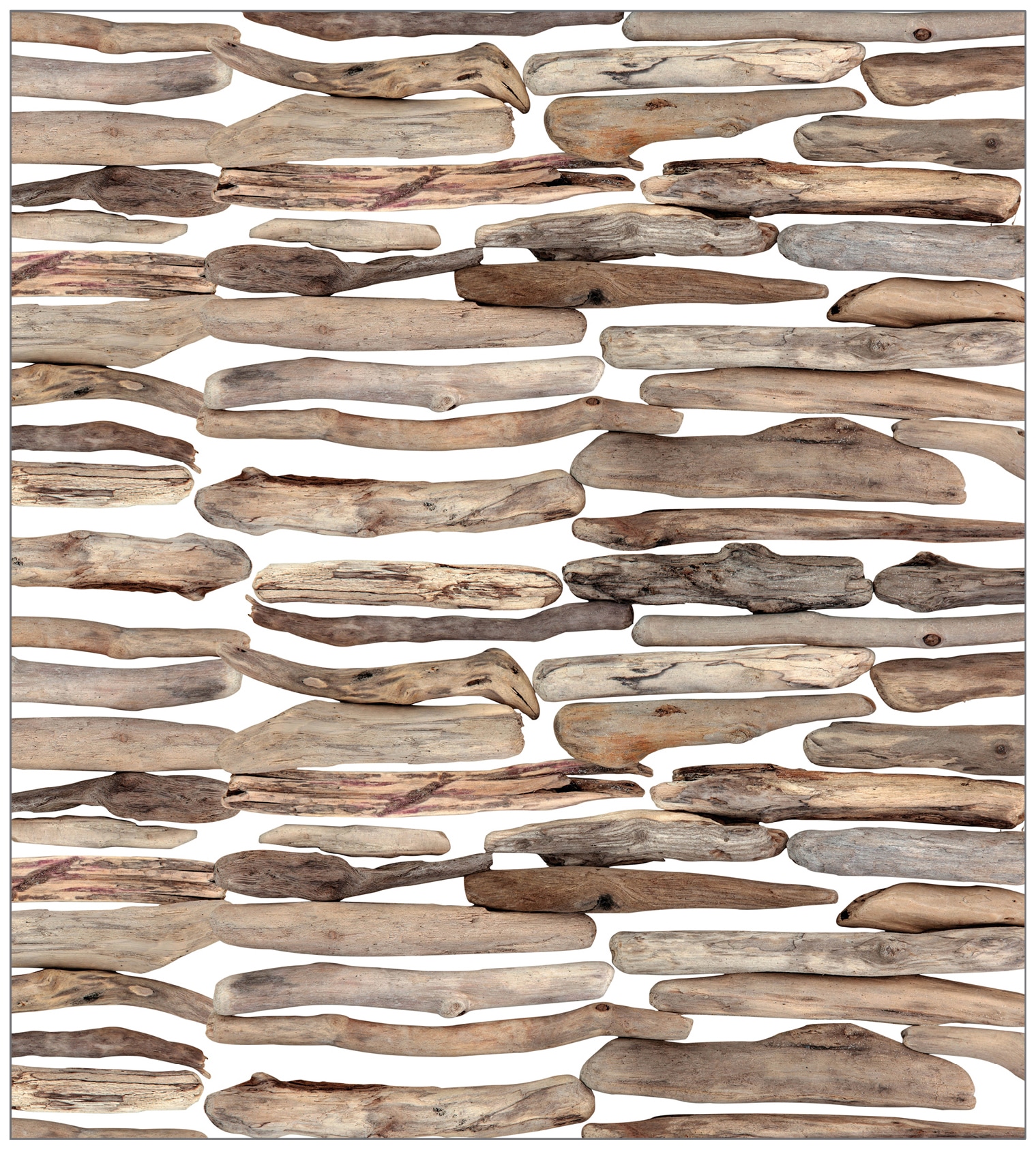 MySpotti Fensterfolie »Look Driftwood«, halbtransparent, glattstatisch haftend, 90 x 100 cm, statisch haftend