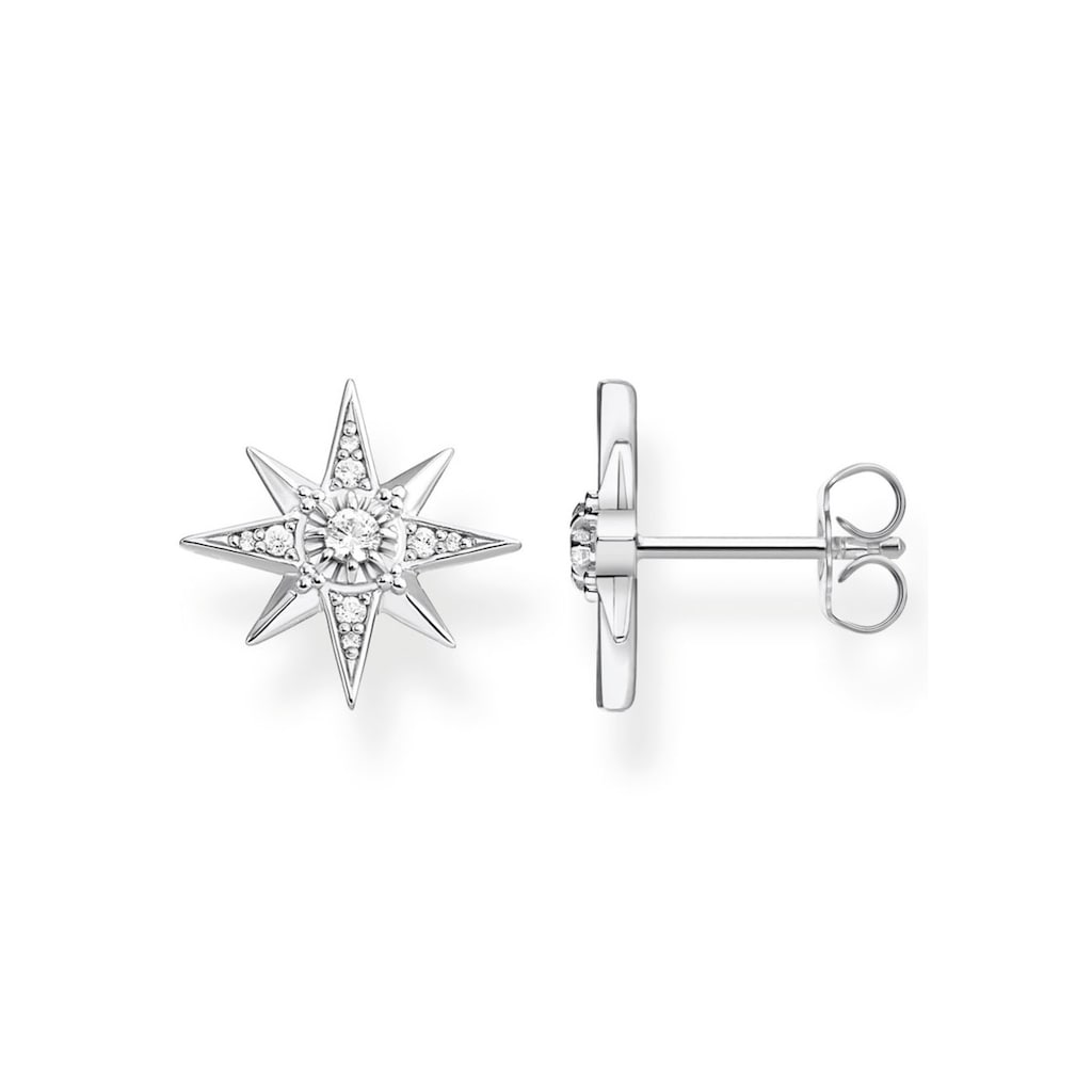 THOMAS SABO Paar Ohrstecker »Stern silber, H2081-051-14«