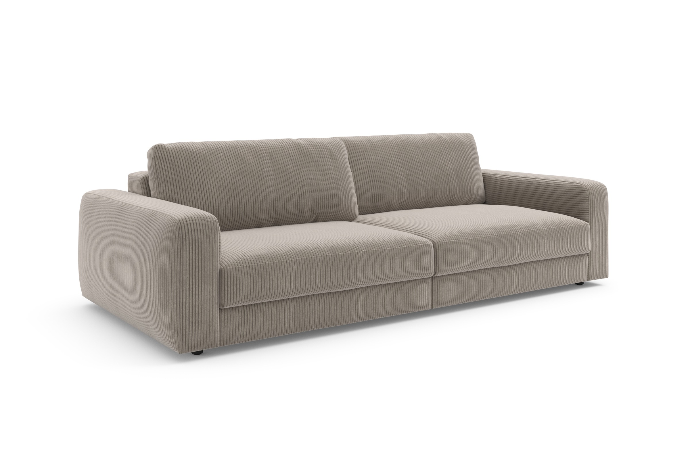 TRENDMANUFAKTUR Big-Sofa »Bourbon«, (2 St.), extra tiefe Sitzfläche, wahlweise mit Sitztiefenverstellung bestellbar