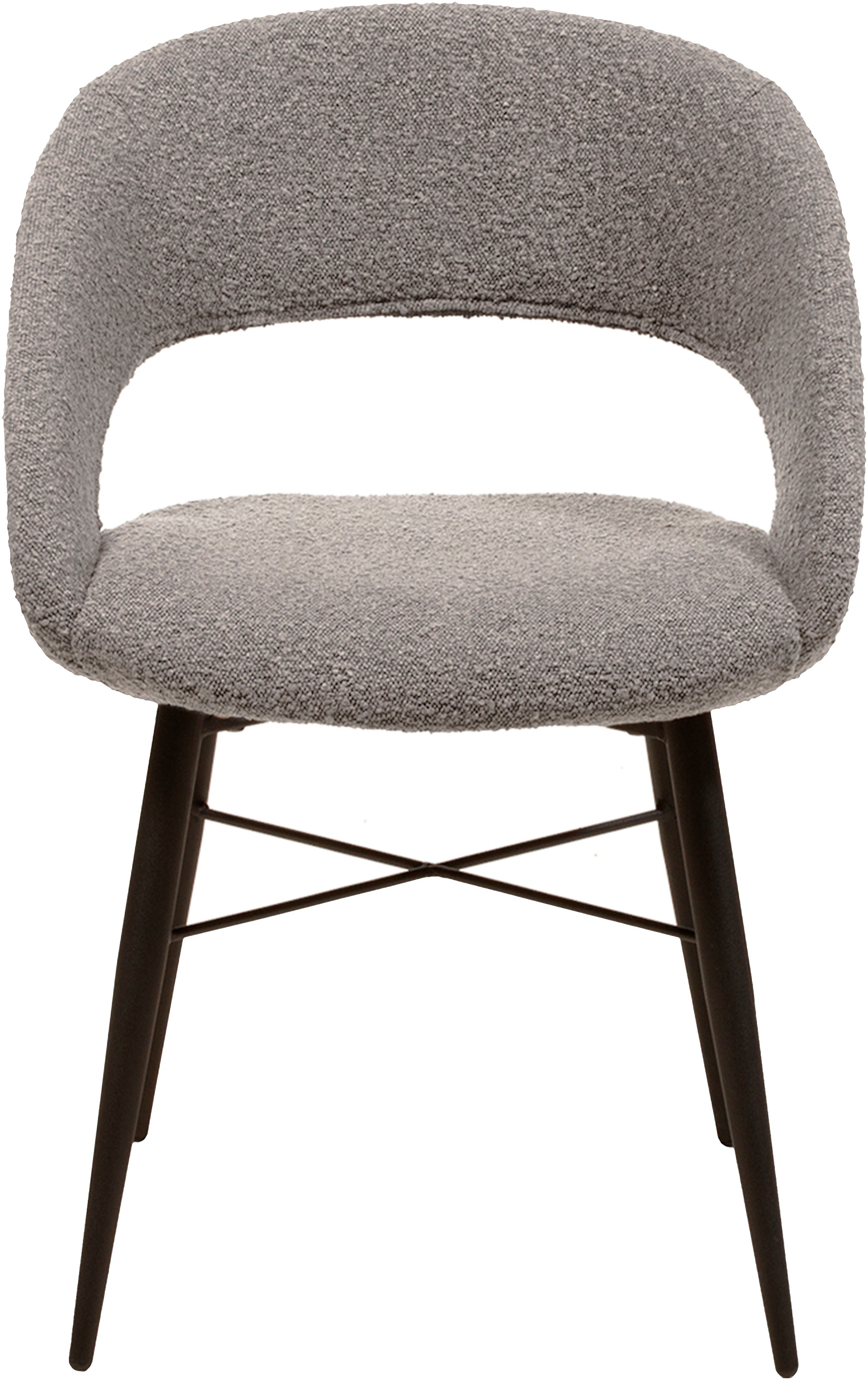 OMG Design Esszimmerstuhl "Marley" (Set) 1 Stk.mit modernem Cut-Out, Bouclé günstig online kaufen