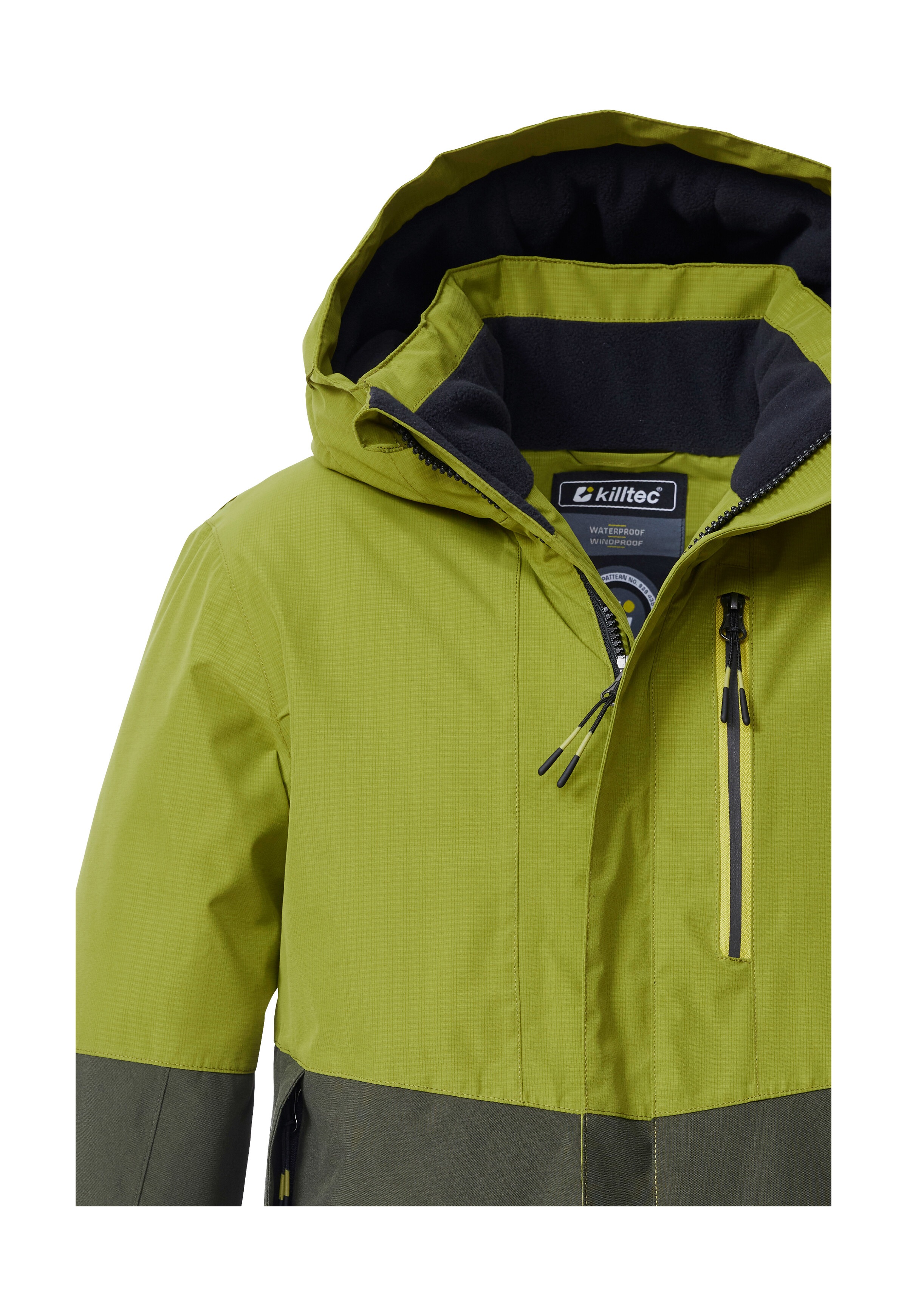 Thumbnail - Killtec Funktionsjacke "KOW 222 BYS JCKT" Wind- u. wasserdichte Kinderjacke mit Fleece, reflektierender Print