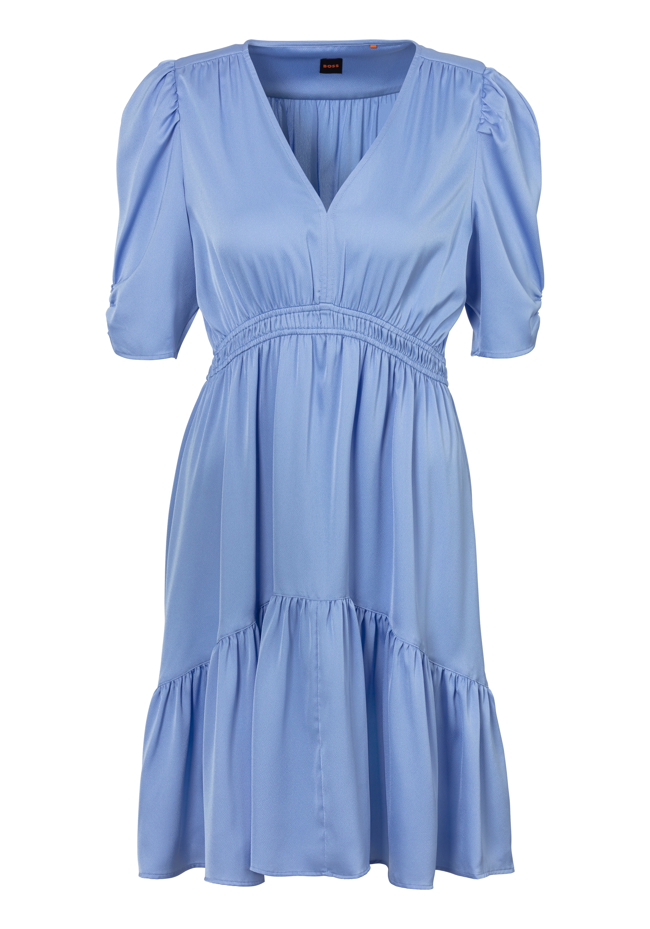 BOSS ORANGE Blusenkleid »Dizziano Premium Damenmode«, mit Raffungen