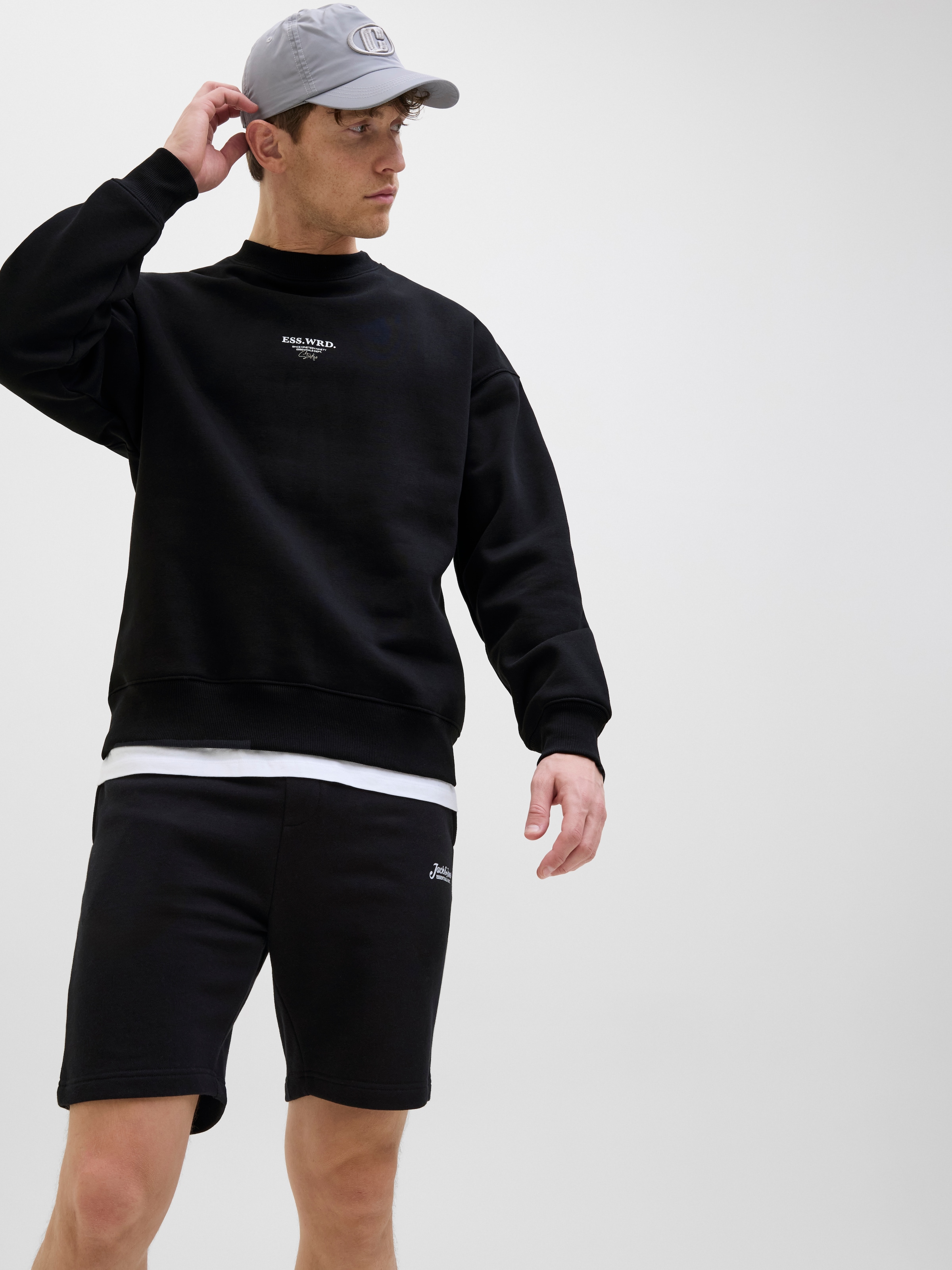 Jack & Jones Sweatshorts »JPSTGORDON BEAU SWEAT SHORTS LNG«