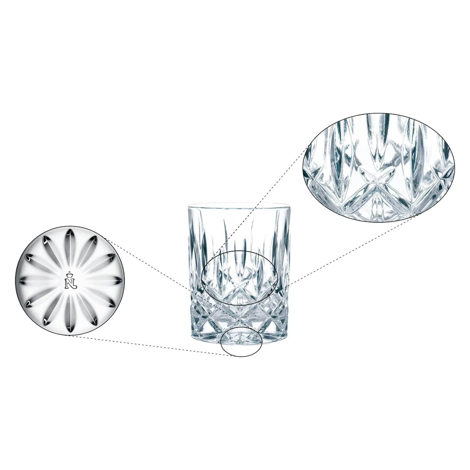 Nachtmann Whiskyglas »Becher Noblesse 295 ml 8er Set transparent«