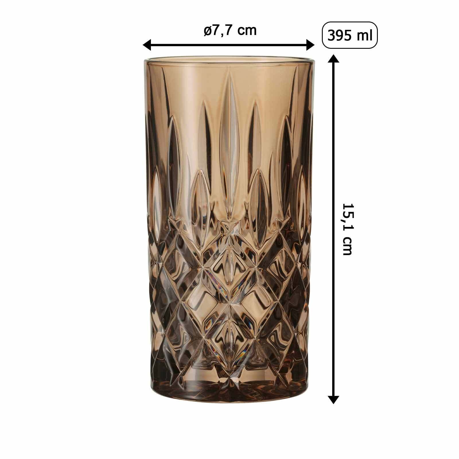 Nachtmann Longdrinkglas »Longdrinkgläser Noblesse 395 ml 2er Set«