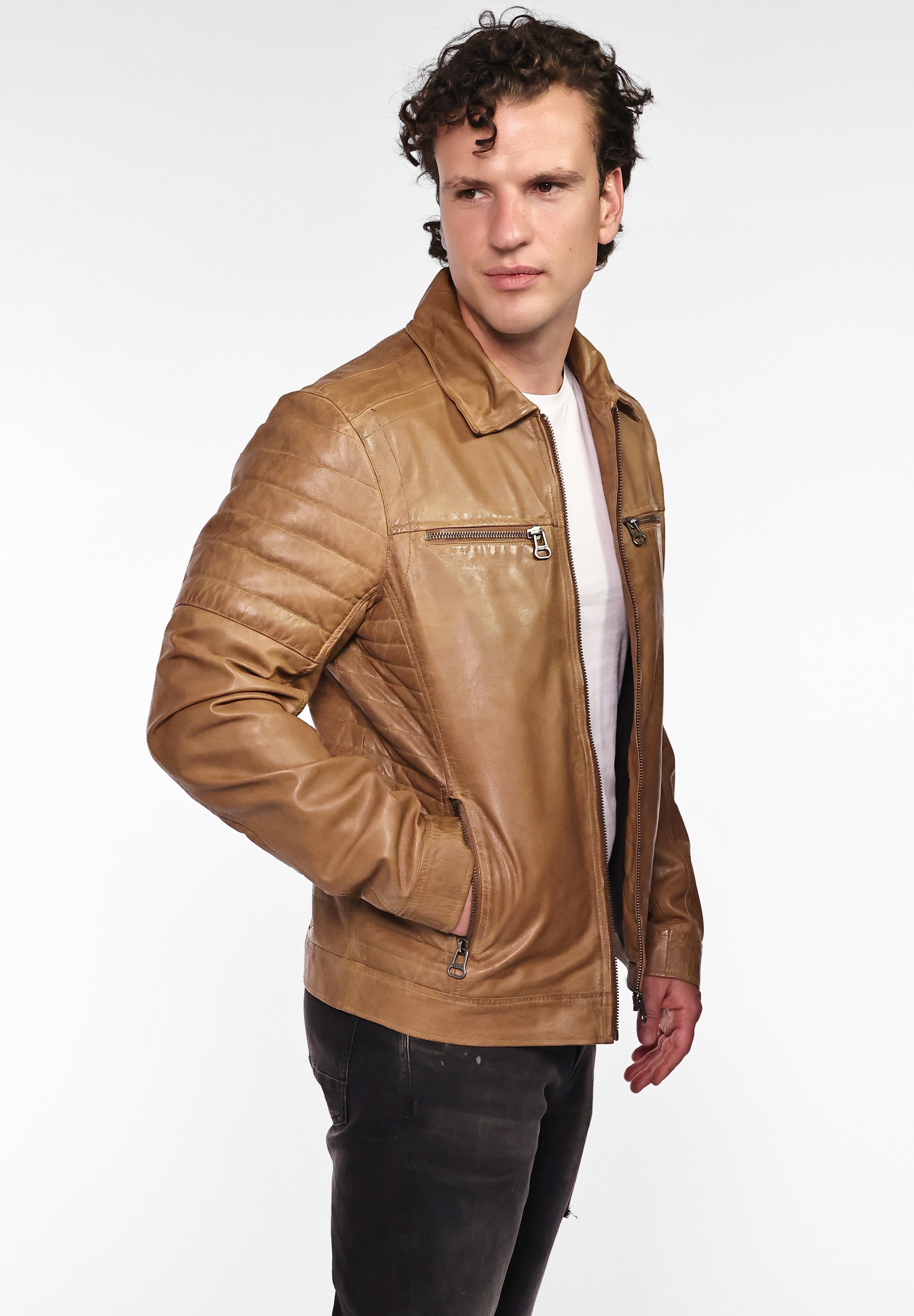 Maze Lederjacke »William«