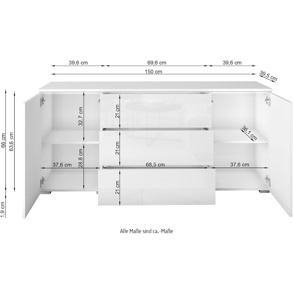 INOSIGN Sideboard »Vera«