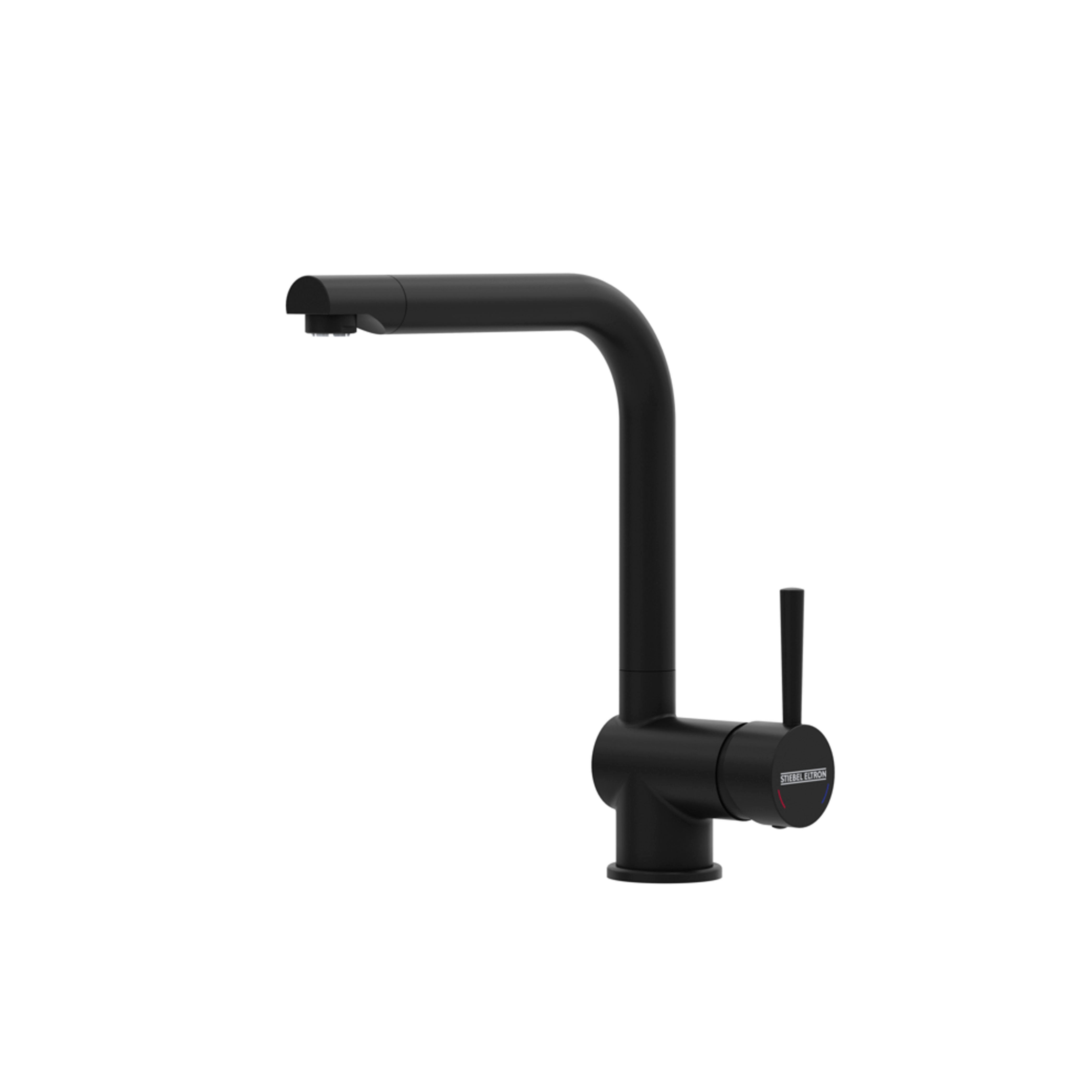 STIEBEL ELTRON Küchenarmatur "Wasserhahn Küche MAE-B", B/H/T: 29,8cm, schwarz, Armaturen, drucklos, für offenen Boiler