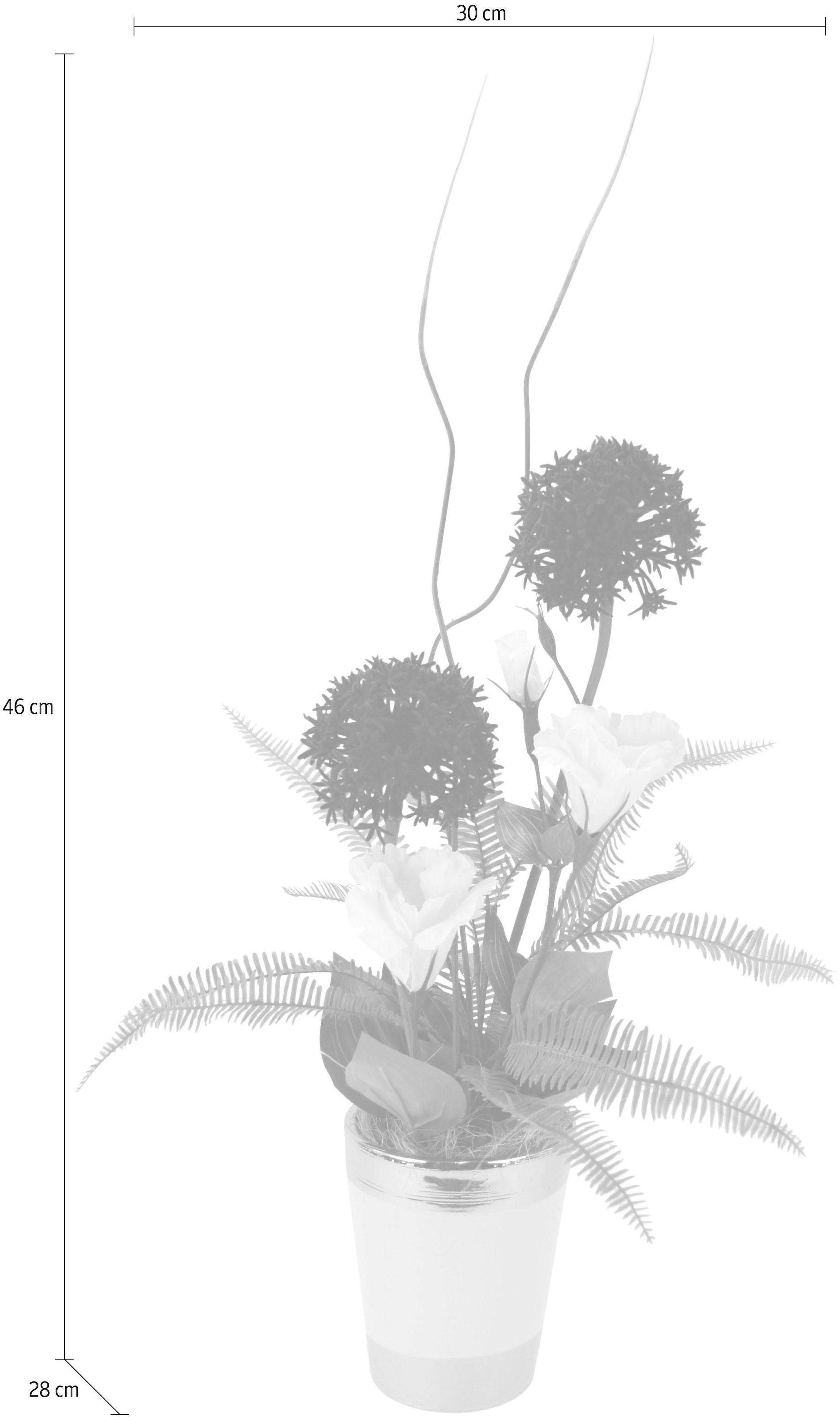 I.GE.A. Kunstpflanze, Arrangement im Topf