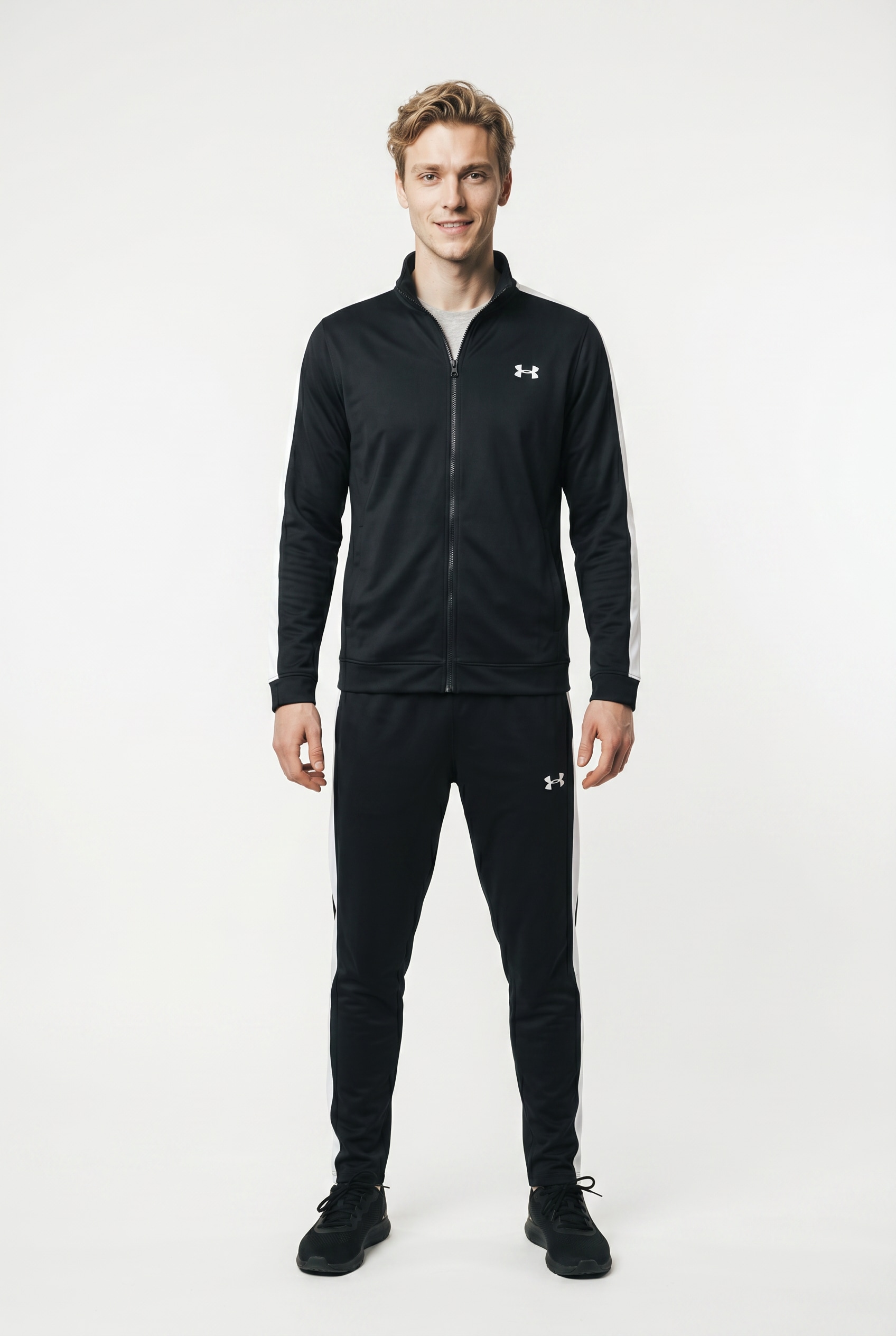 Under Armour Trainingsanzug "UA EMEA TRACK SUIT" Set, 2 tlg. zweiteiliges Set, für Sportmode und Freizeit, leichtes Material