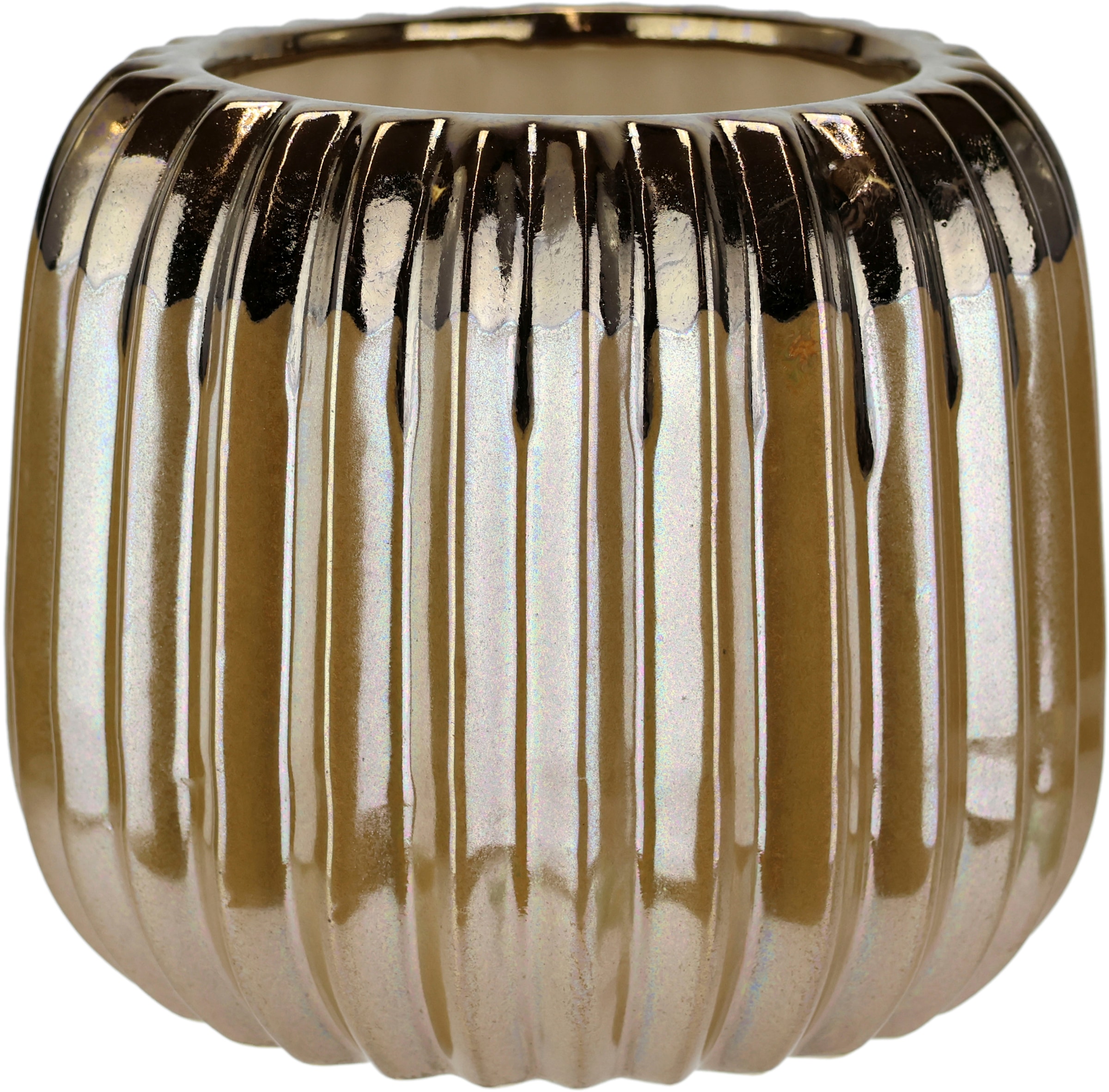 I.GE.A. Dekovase "Vase aus Keramik" Dekovase Blumenvase Modern für Tischdek günstig online kaufen