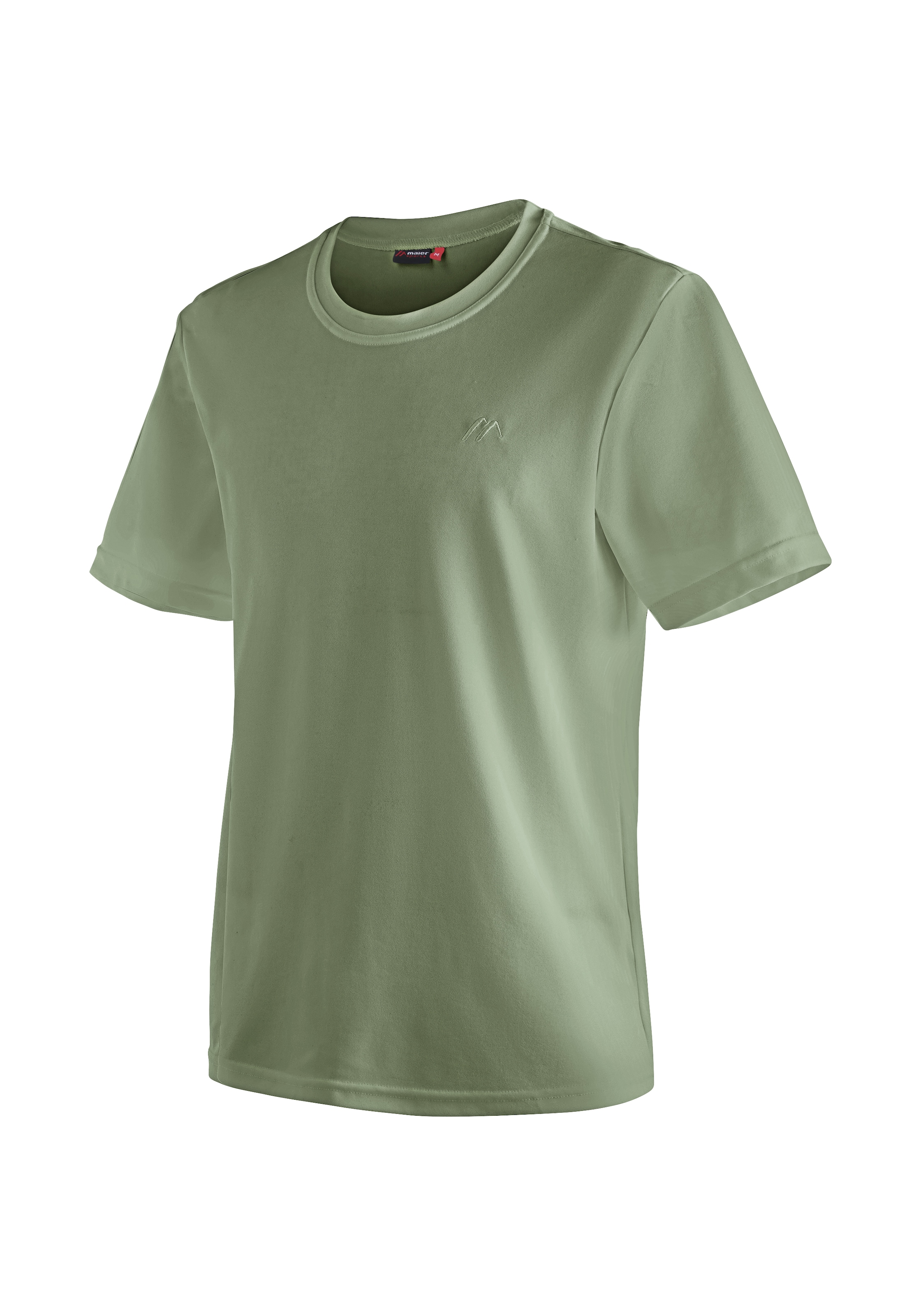 Maier Sports Funktionsshirt »Walter«, Herren T-Shirt, rundhals pique Outdoorshirt, schnelltrocknend