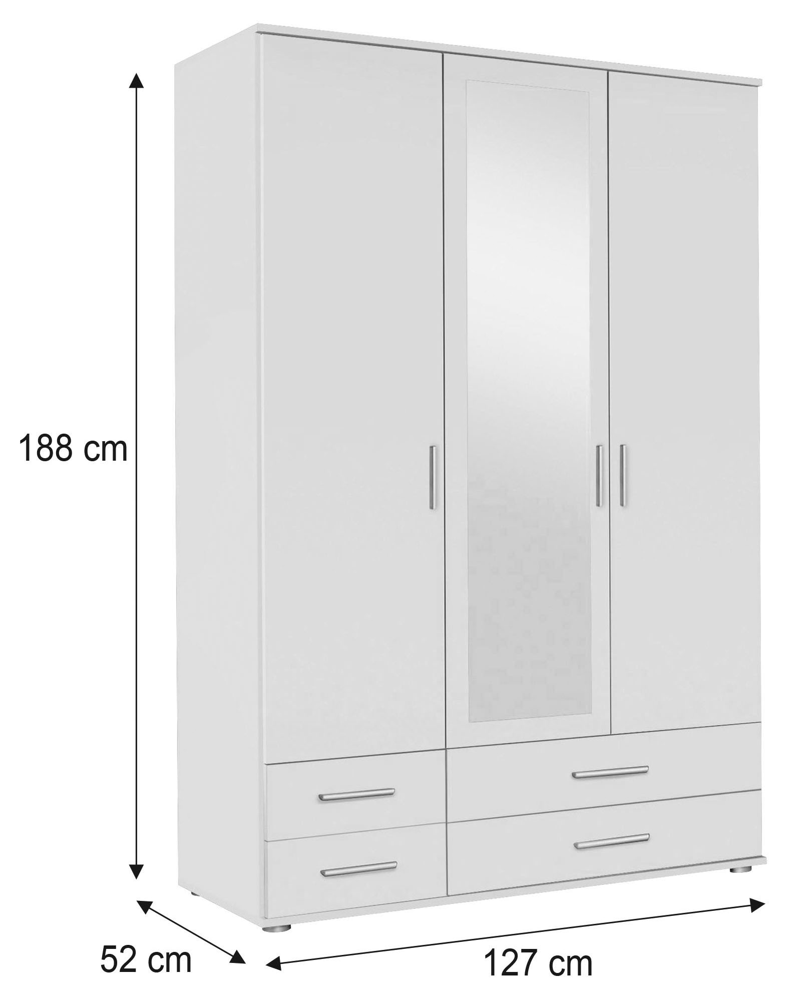 rauch Kleiderschrank »Rasa Bestseller Schrank für jeden Raum«, Schlafzimmerschrank Klassiker Garderobe