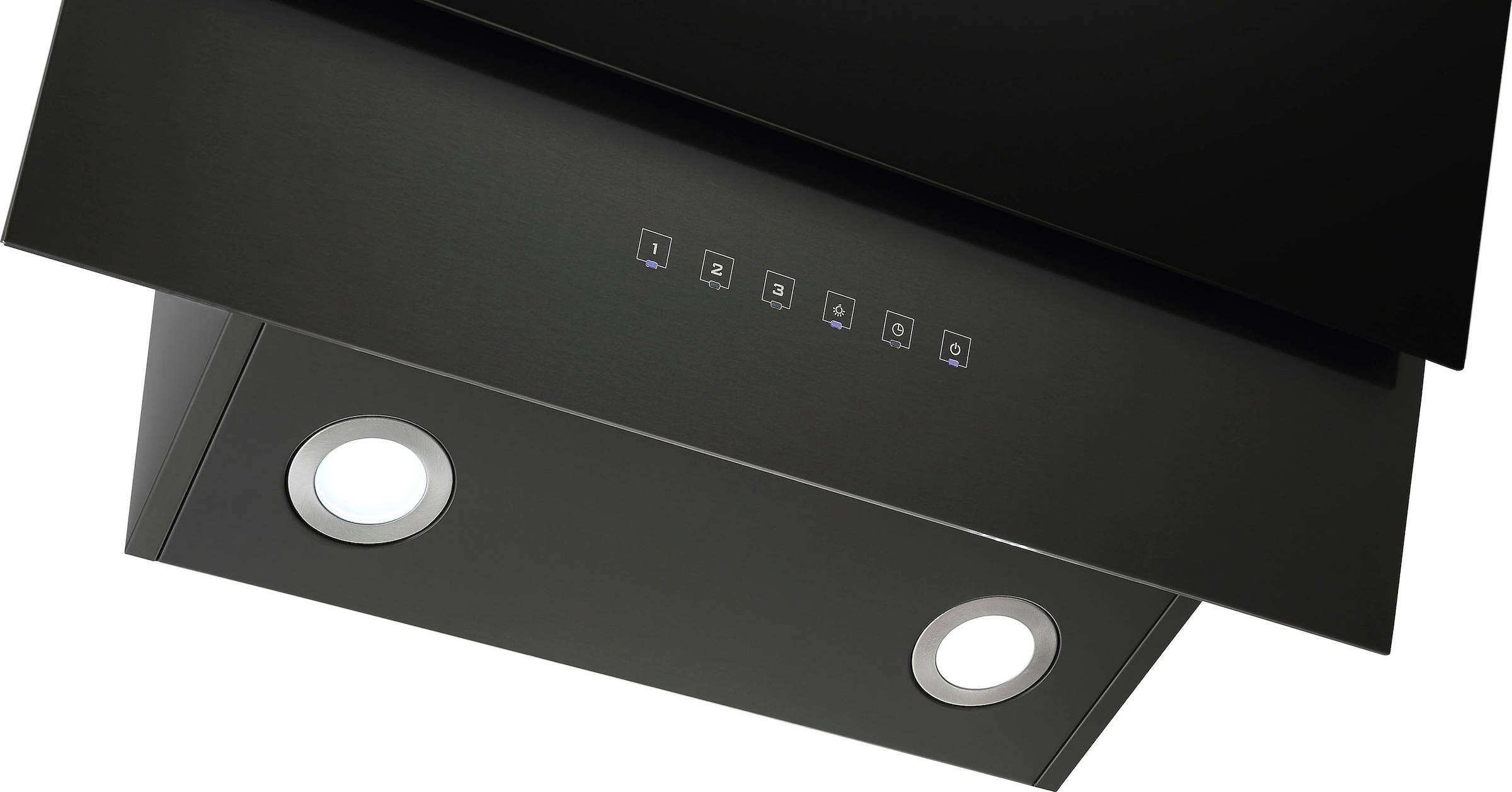 RESPEKTA Kopffreihaube »CH 66060 BSGA«, 90 cm, 3 Leistungsstufen, LED-Beleuchtung, Ab- und Umluftfähig