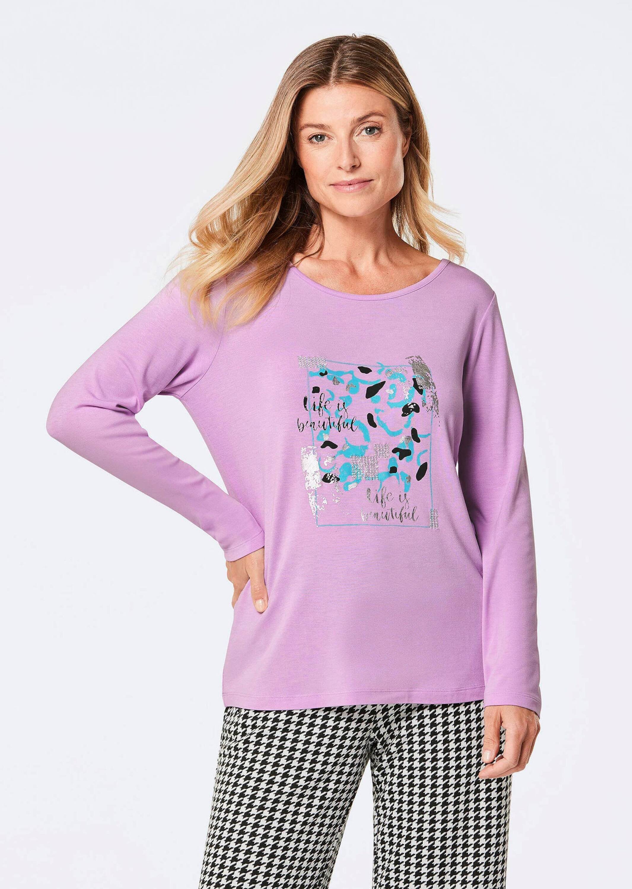 GOLDNER Print-Shirt »Kurzgröße Shirt«