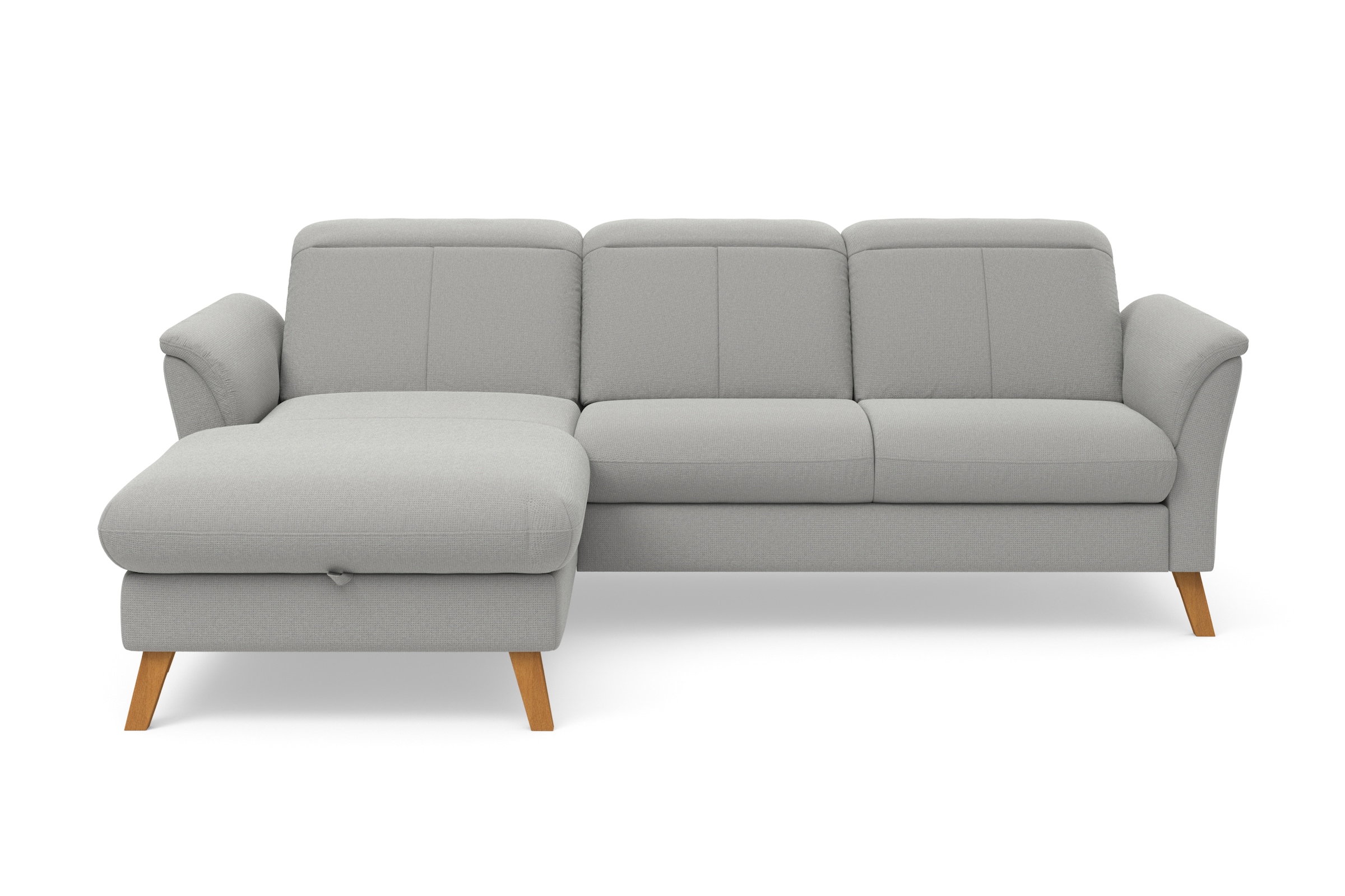 sit&more Ecksofa "Romero L-Form" wahlweise mit oder ohne Relax-Funktion, Schlaffunktion, Bettkasten
