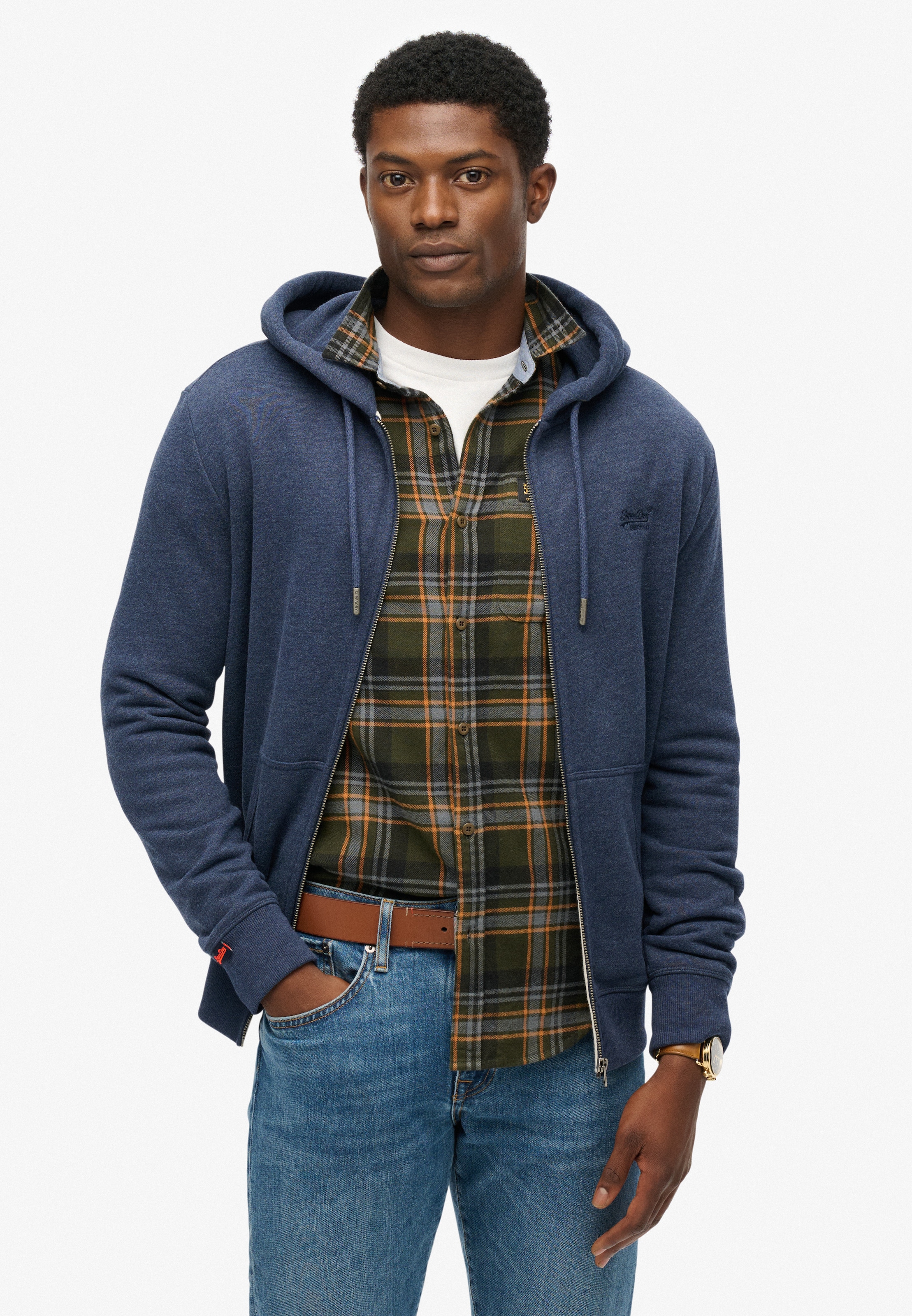 Superdry Kapuzensweatjacke "ESSENTIAL LOGO ZIP HOODIE HB" günstig online kaufen
