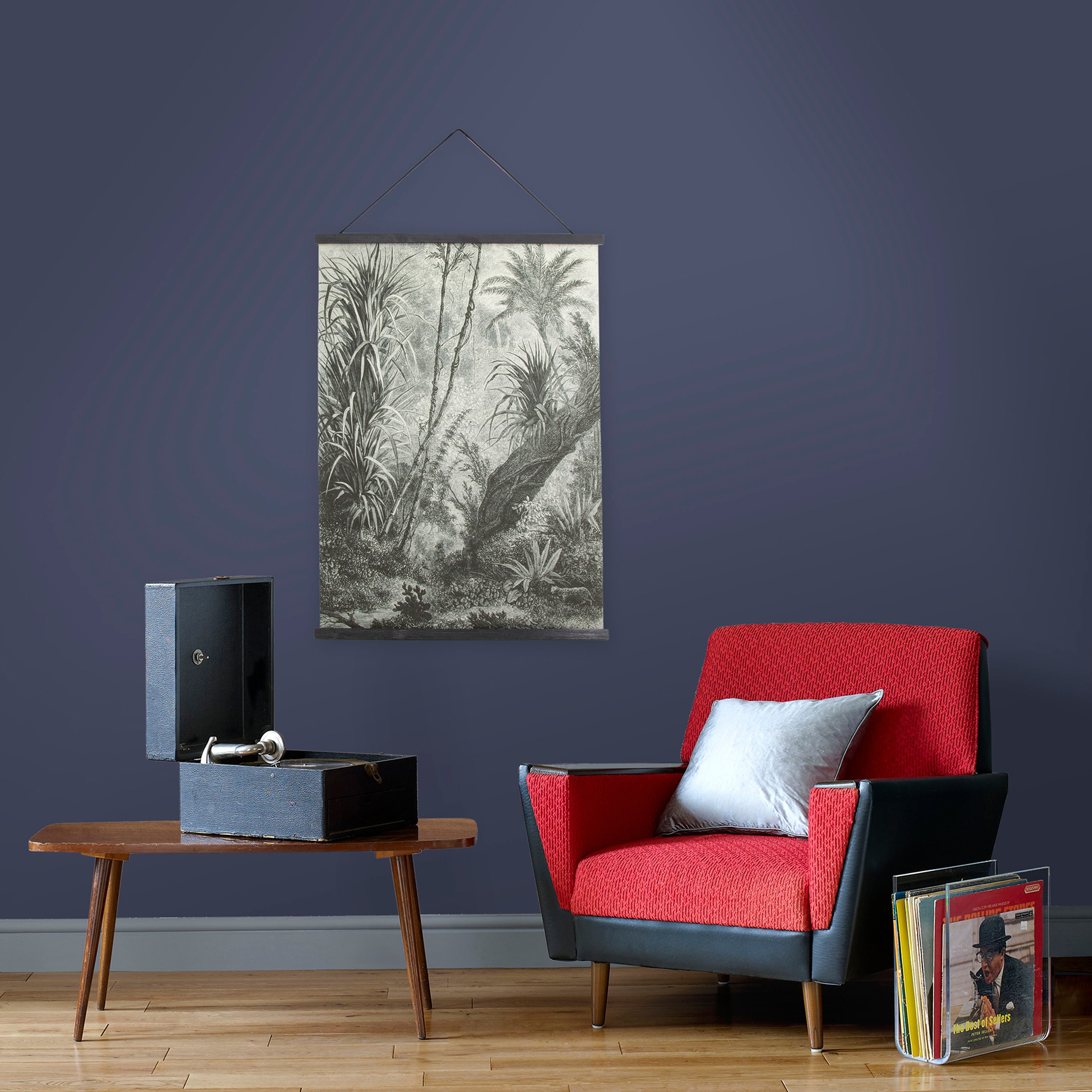 Art for the home Kunstdruck "Dschungel", (1 St.), Textilposter 80x60cm günstig online kaufen