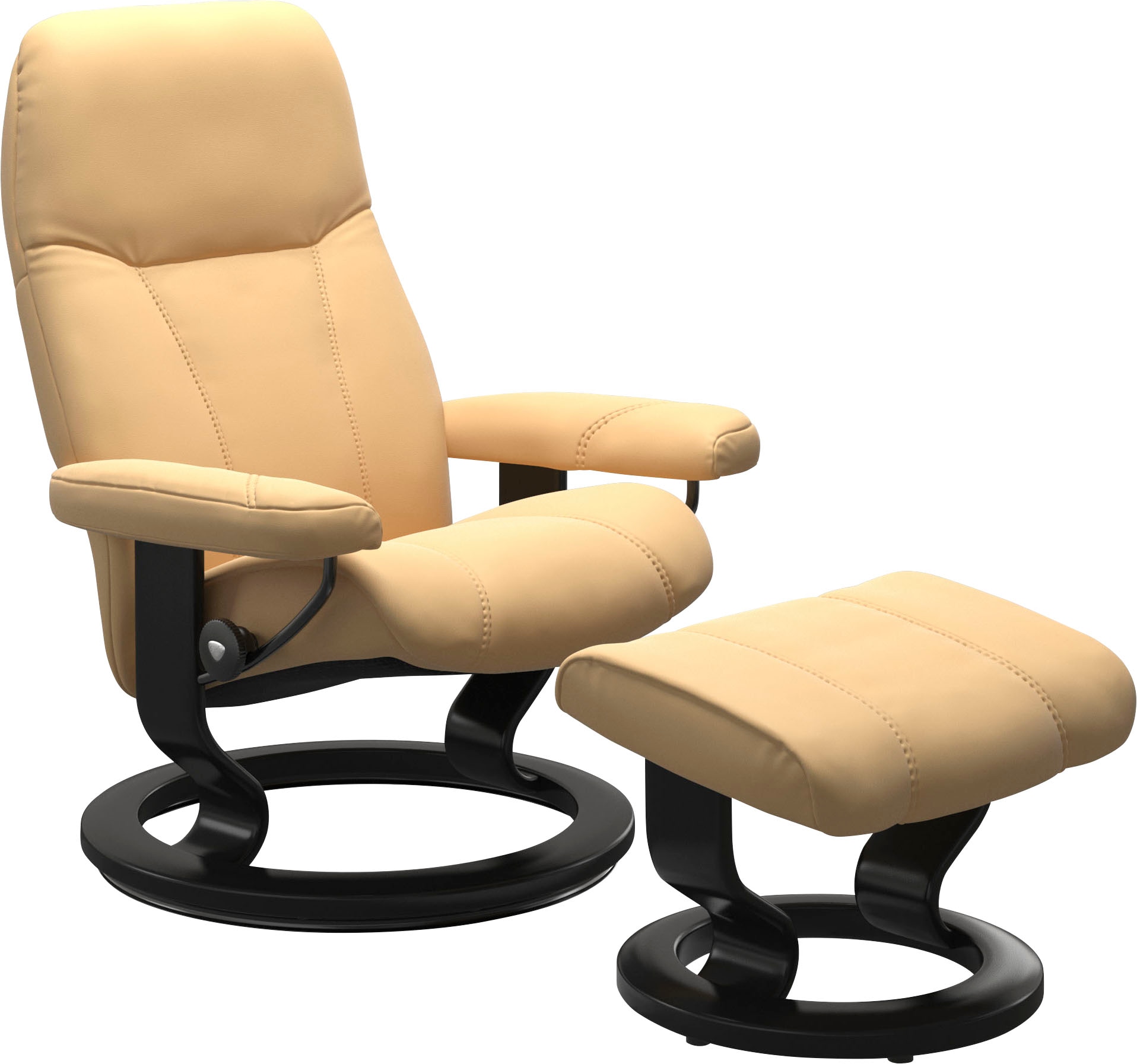 Stressless Relaxsessel "Consul" mit Classic Base, Größe M, Gestell Schwarz