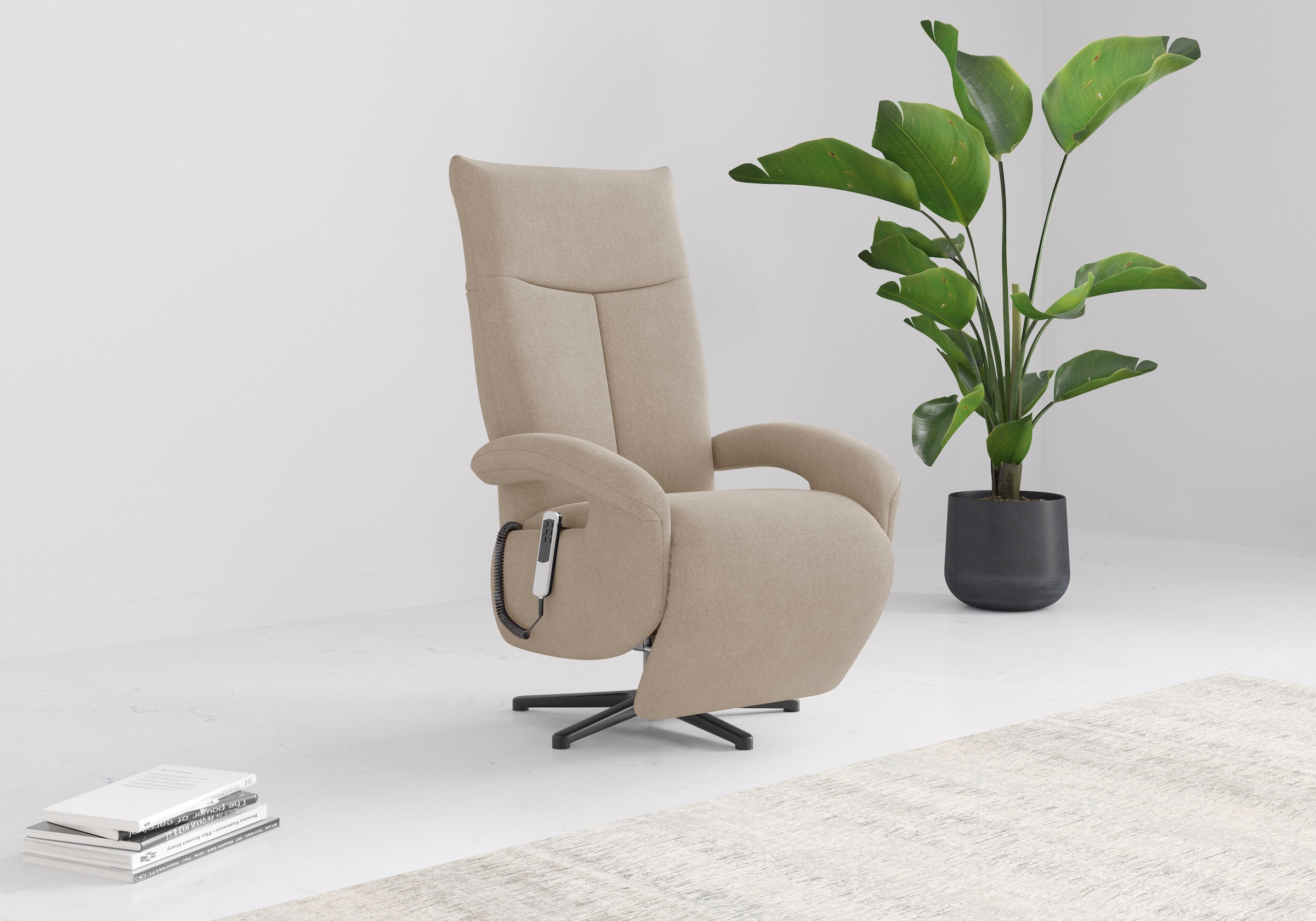 sit&more TV-Sessel "Zoe", wahlweise manuell oder elektrischer Funktion mit günstig online kaufen