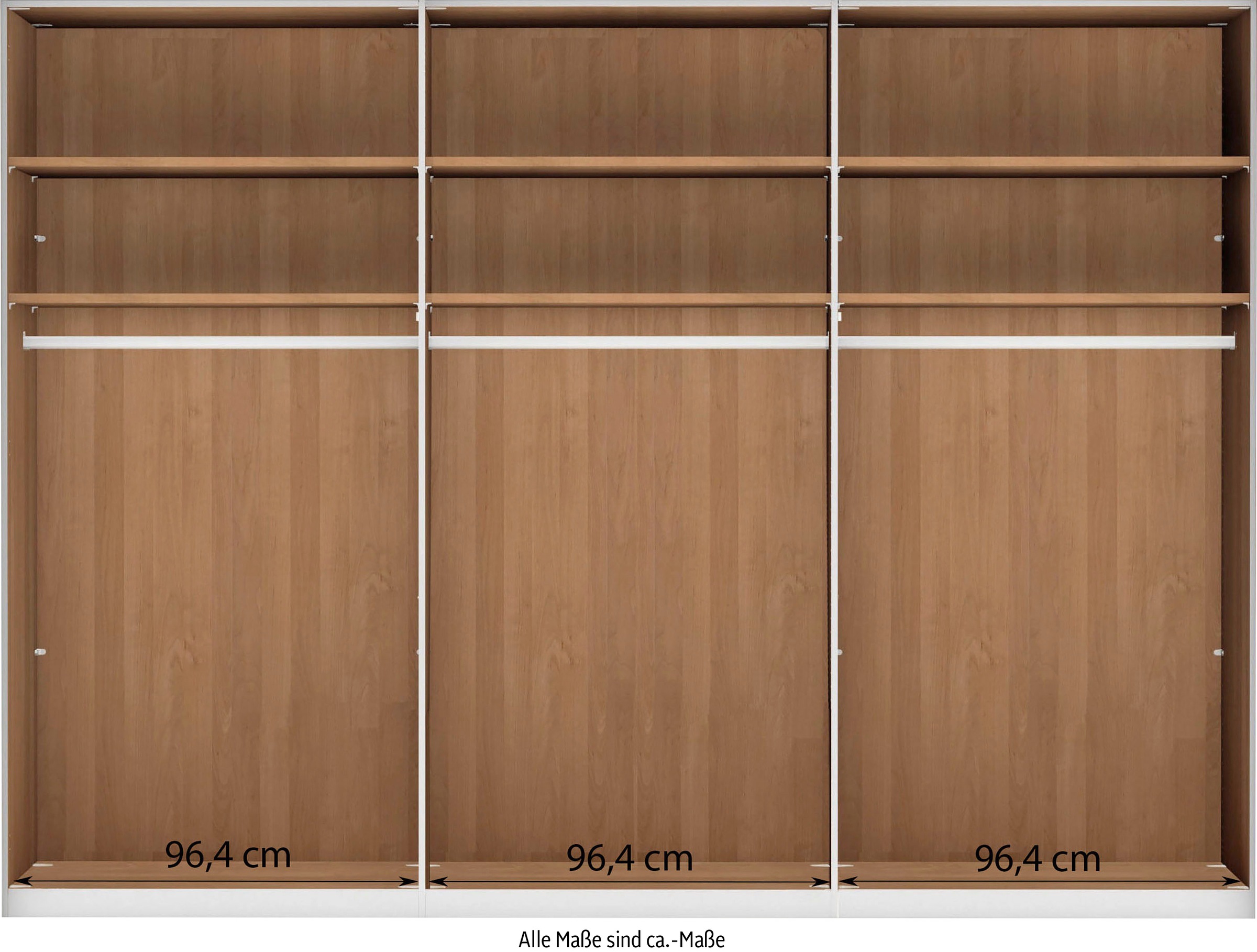 Thumbnail - WIEMANN Kleiderschrank "Kiruna" mit Champagnerglas