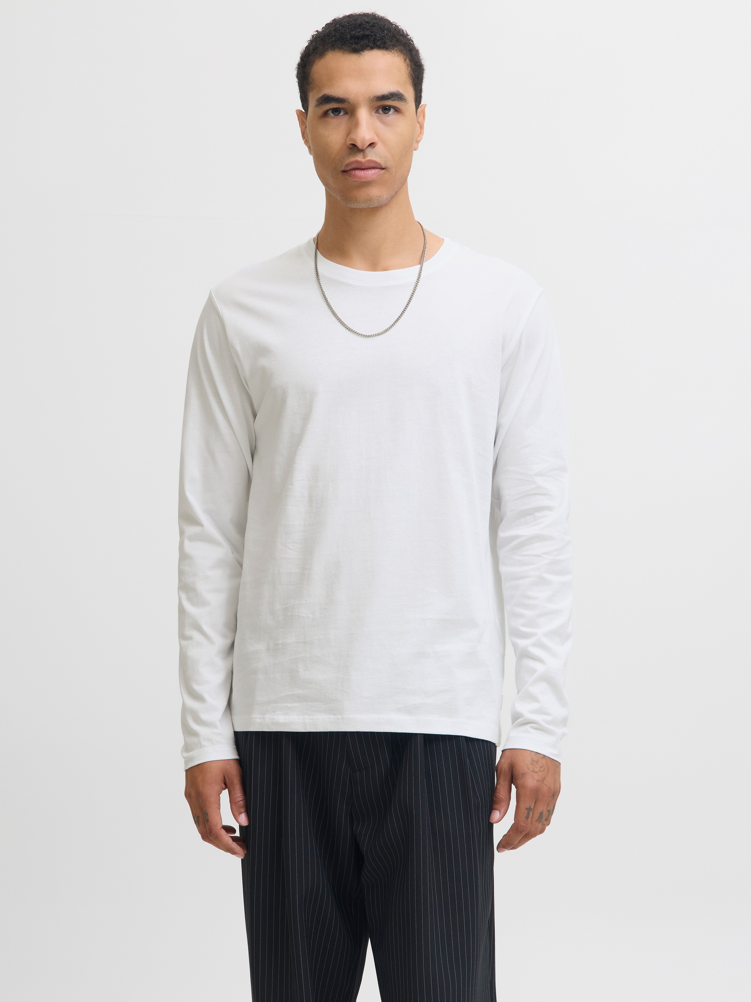 Jack & Jones Rundhalsshirt "JJEORGANIC BASIC TEE LS O-NECK NOOS" günstig online kaufen