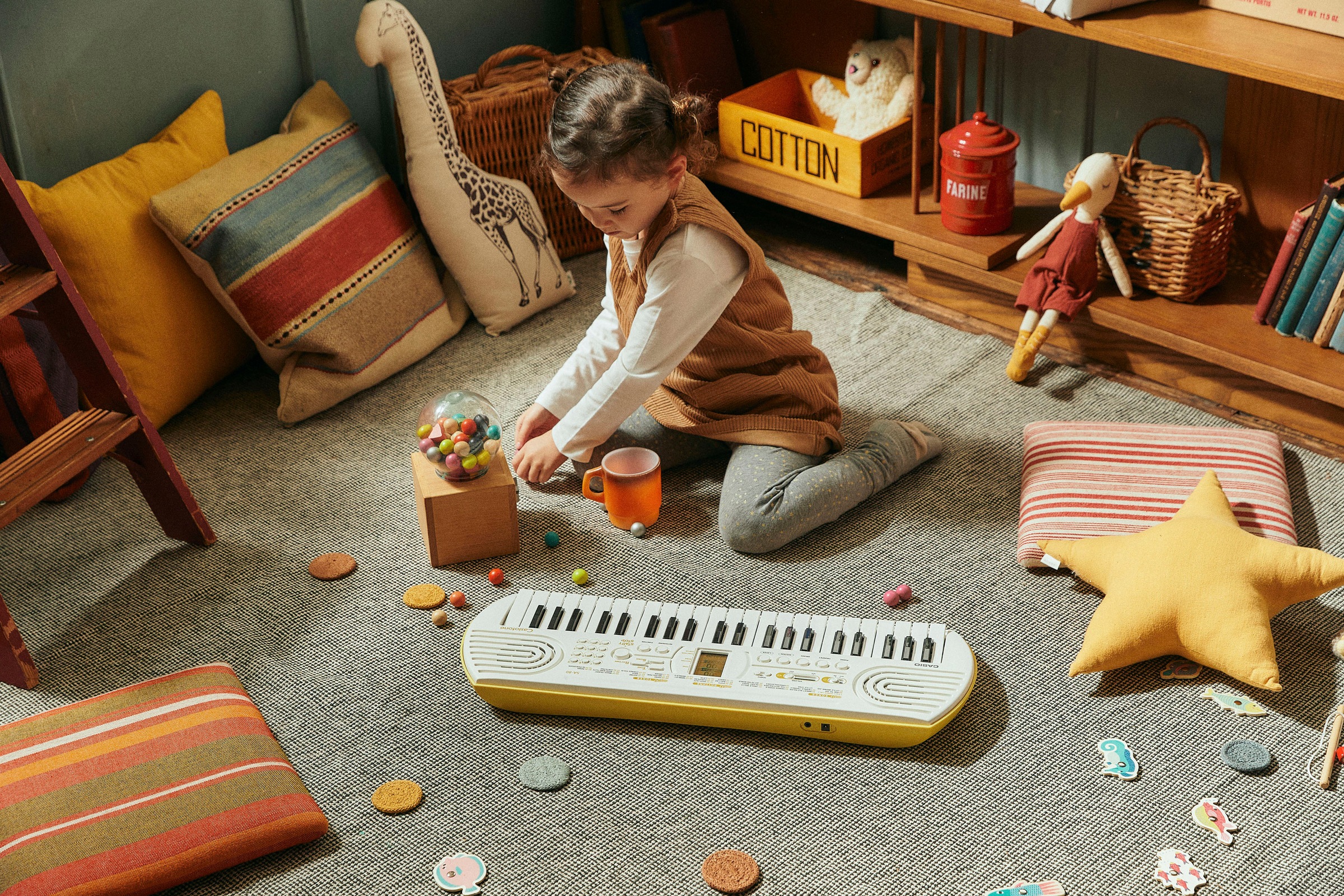 CASIO Home-Keyboard »Mini-Keyboard SA-80«, mit 44 Tasten