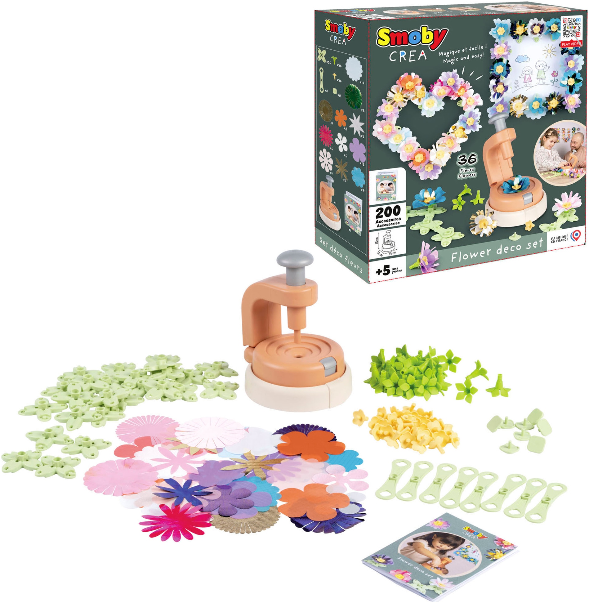 Kreativset »Crea Flower Deko Set«, Made in Europe