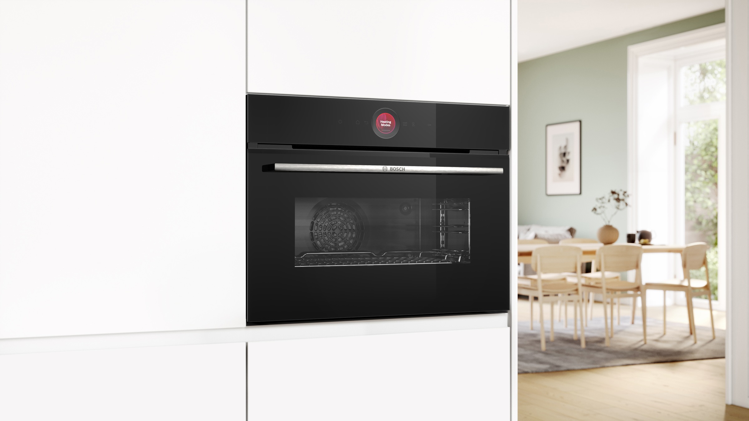 BOSCH Pyrolyse Backofen Serie 8 »CBG7741B1«, mit Teleskopauszug nachrüstbar, AirFry-Funktion