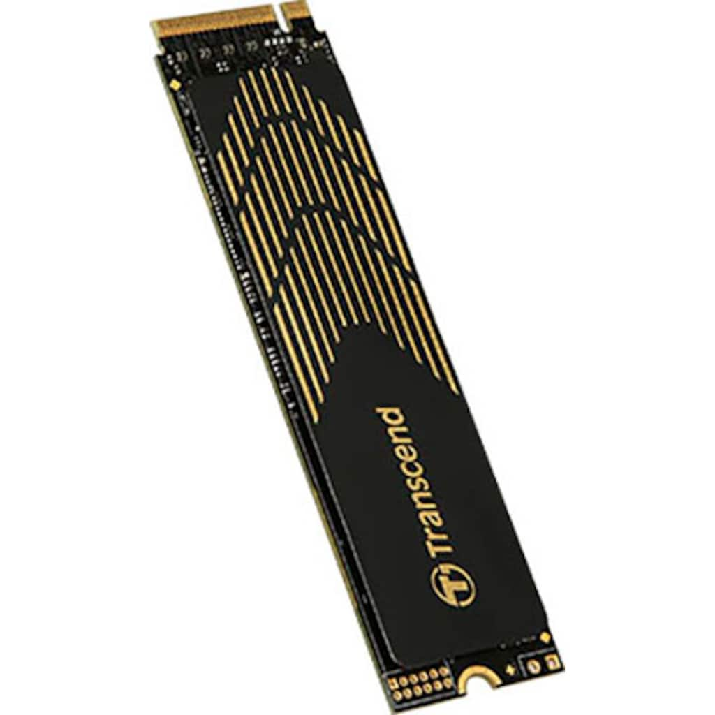 Transcend interne SSD »MTE240S PCIe SSD 500GB«, Anschluss M.2 (2880)