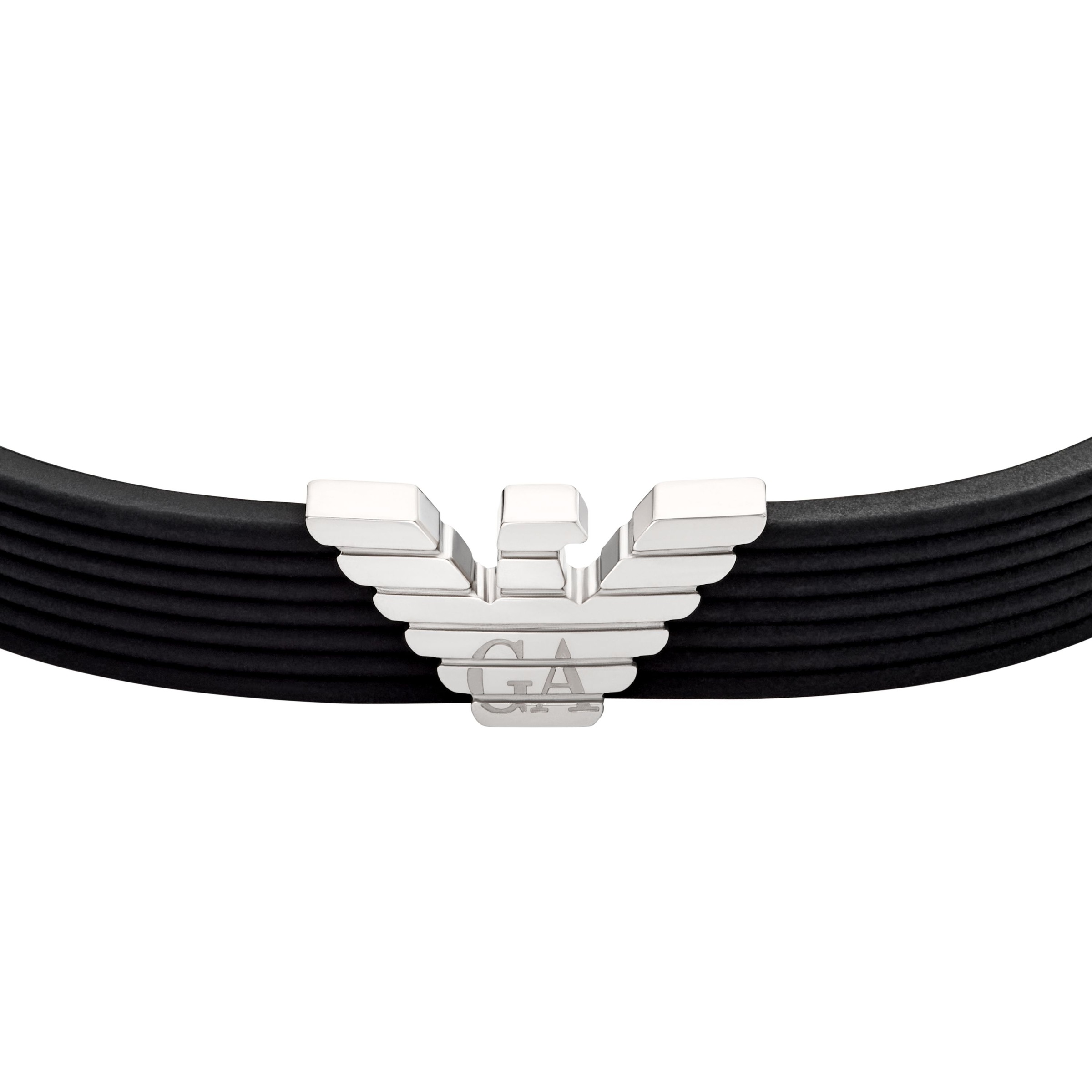 Emporio Armani Armband »Schmuck Geschenk Edelstahl Silikon Armschmuck«