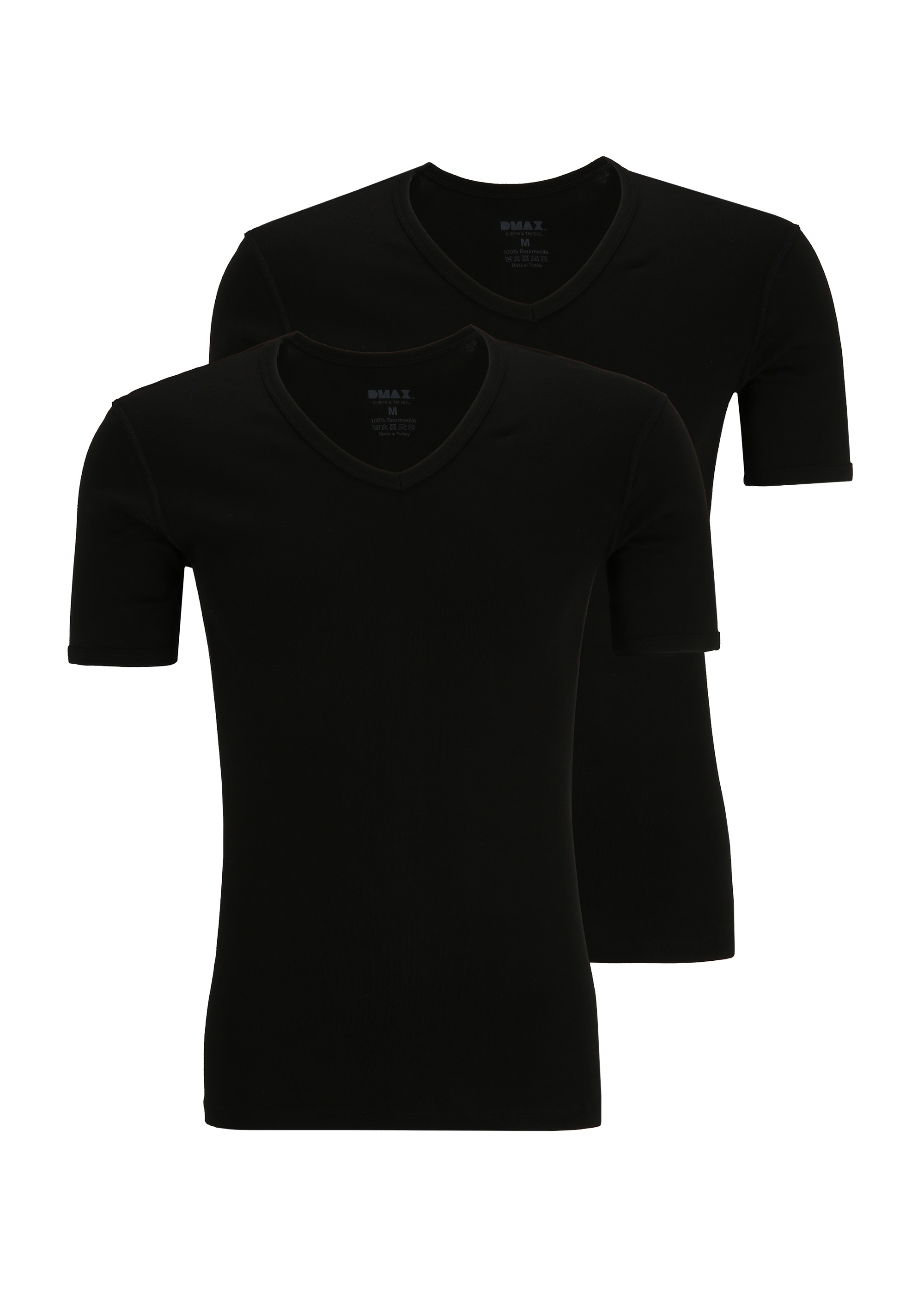 DMAX Funktionsshirt, (2 tlg.), mit bequemem V-Halsausschnitt
