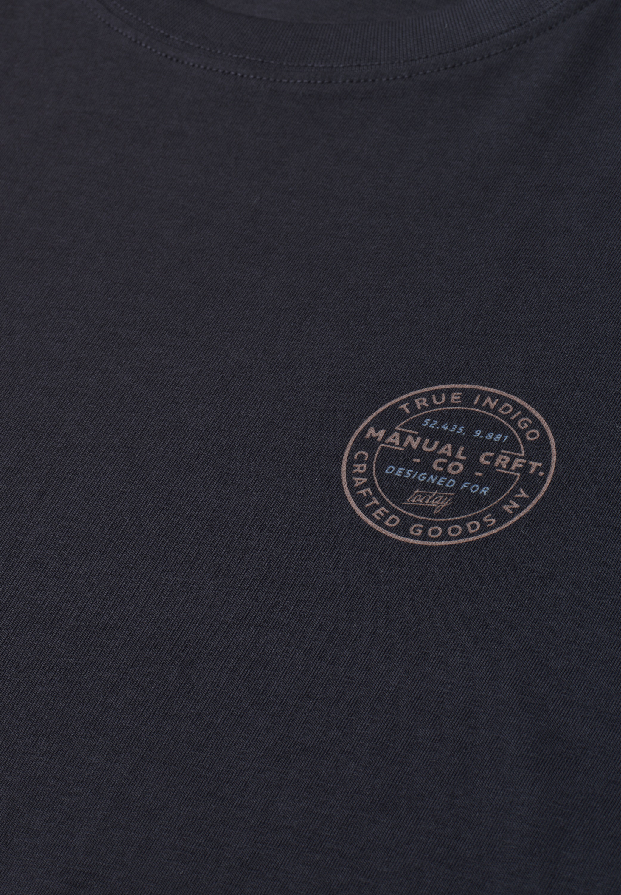 STREET ONE MEN T-Shirt aus reiner Baumwolle