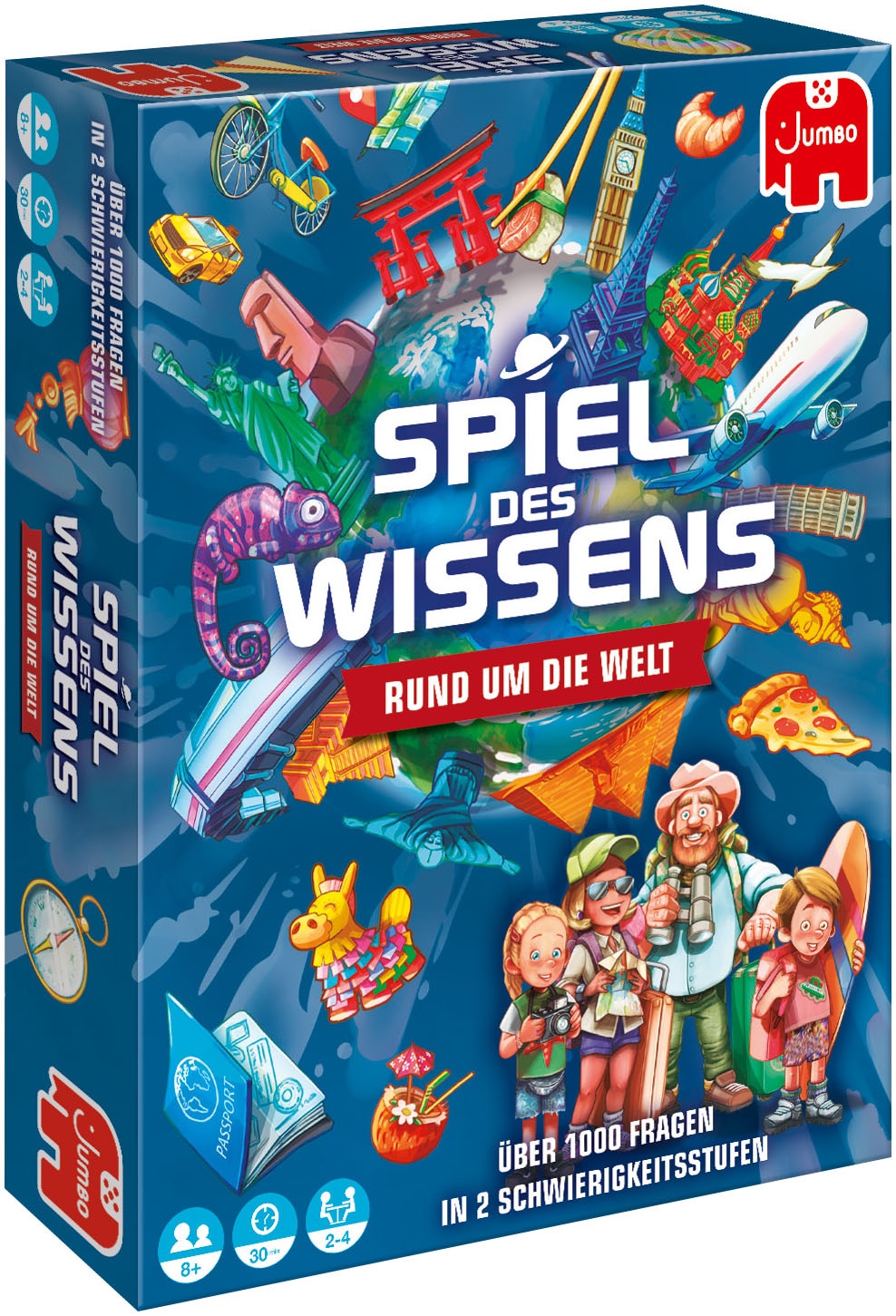JUMBO Spiel »Spiel des Wissens Rund um die Welt«