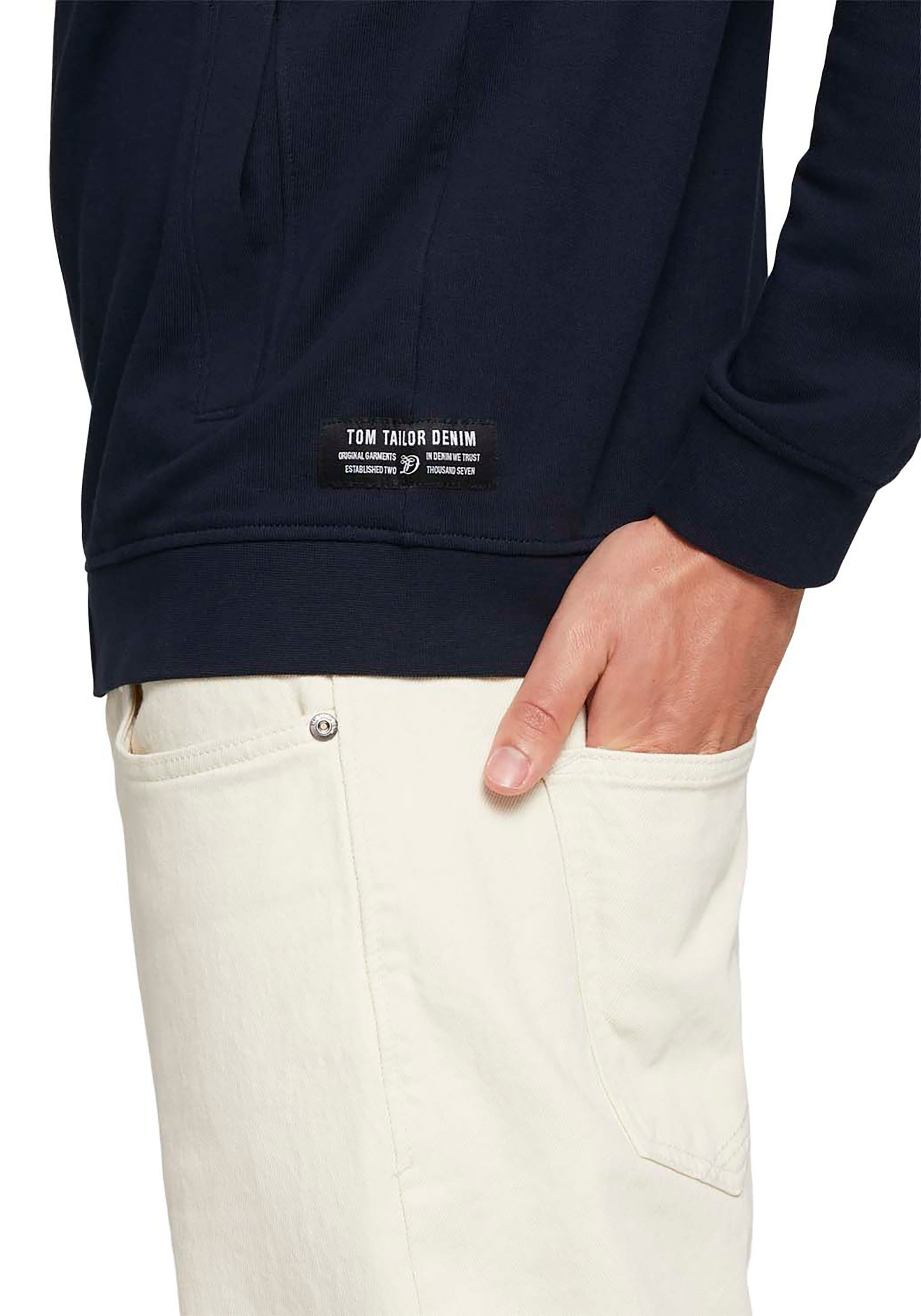 Thumbnail - TOM TAILOR Denim Sweatjacke in Blousonform