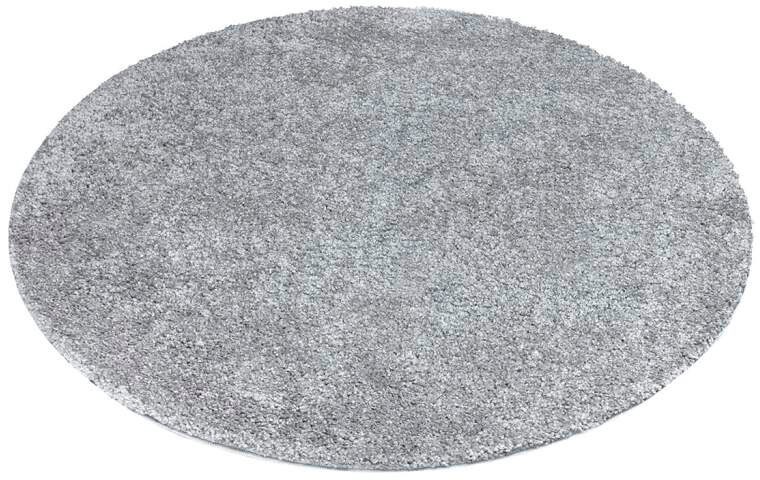Hochflor-Teppich CARPET CITY "City Shaggy", grau, H:30mm Ø:200cm, Polypropylen, Teppiche, Teppich Langflor, Uni, Shaggy, flauschig-weich 2