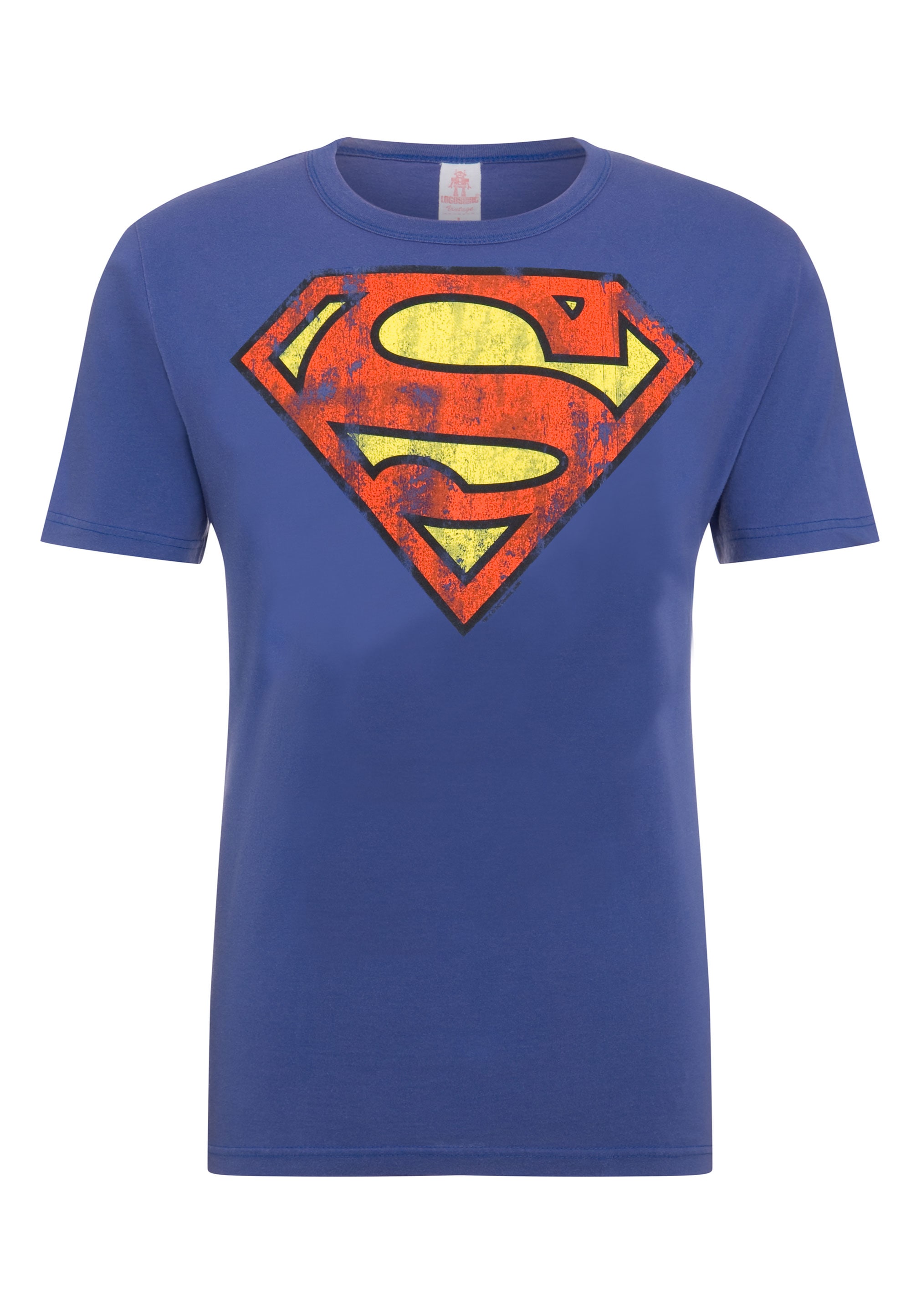 T-Shirt lizenziertem »DC BAUR bestellen LOGOSHIRT – Print mit Superman«, | Comics
