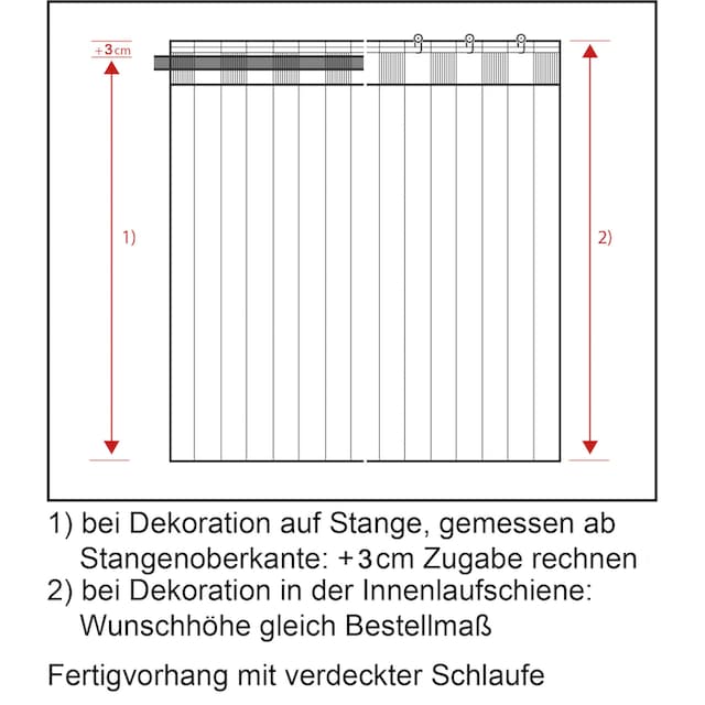 Black Friday Neutex for you! Vorhang »ALLURE-NXFR148«, (1 St.),  halbtransparent, Polyester, unifarben, Strukturmuster, clean, nach Maß |  BAUR