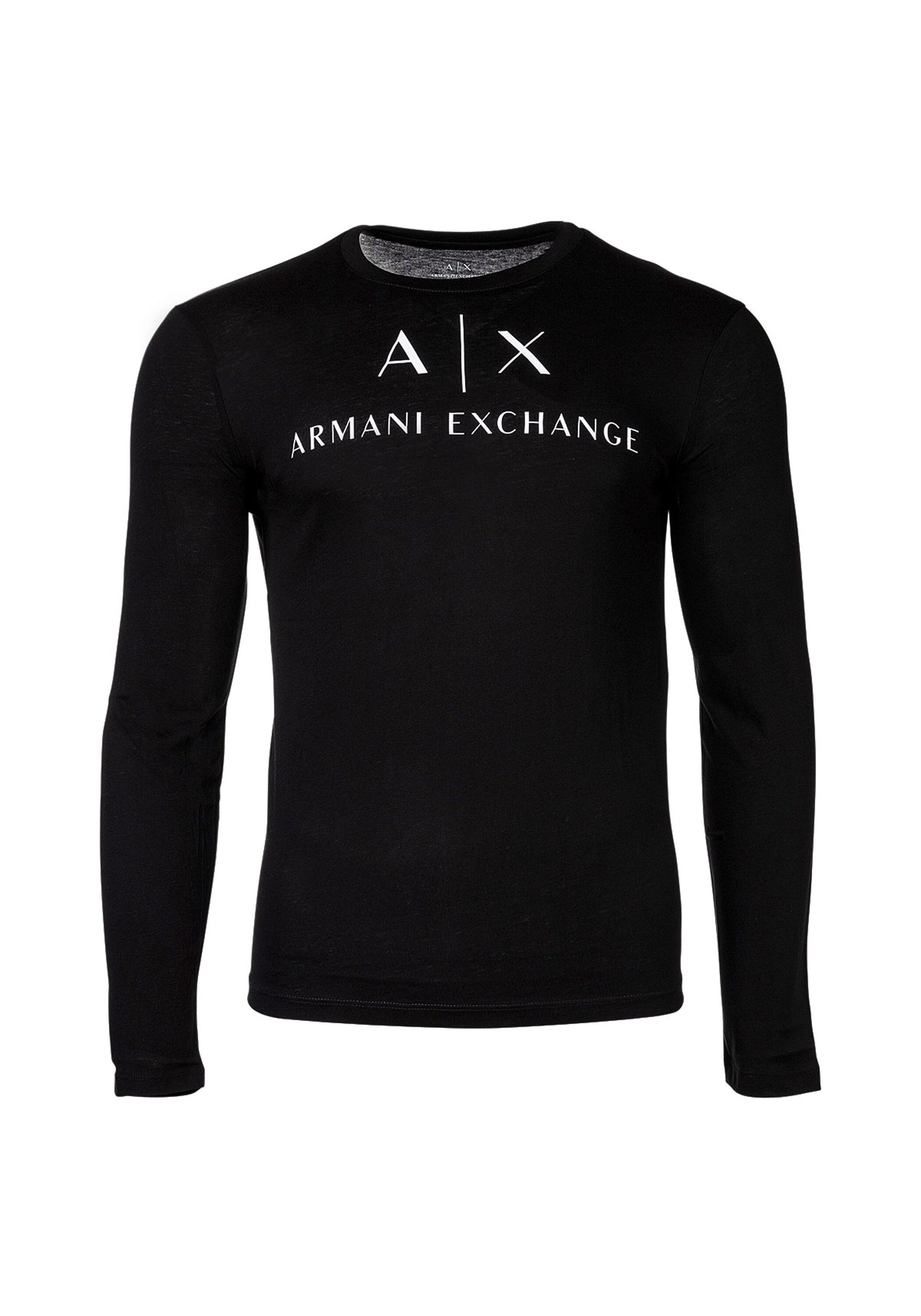 ARMANI EXCHANGE T-Shirt "Longsleeve 1er Pack" günstig online kaufen