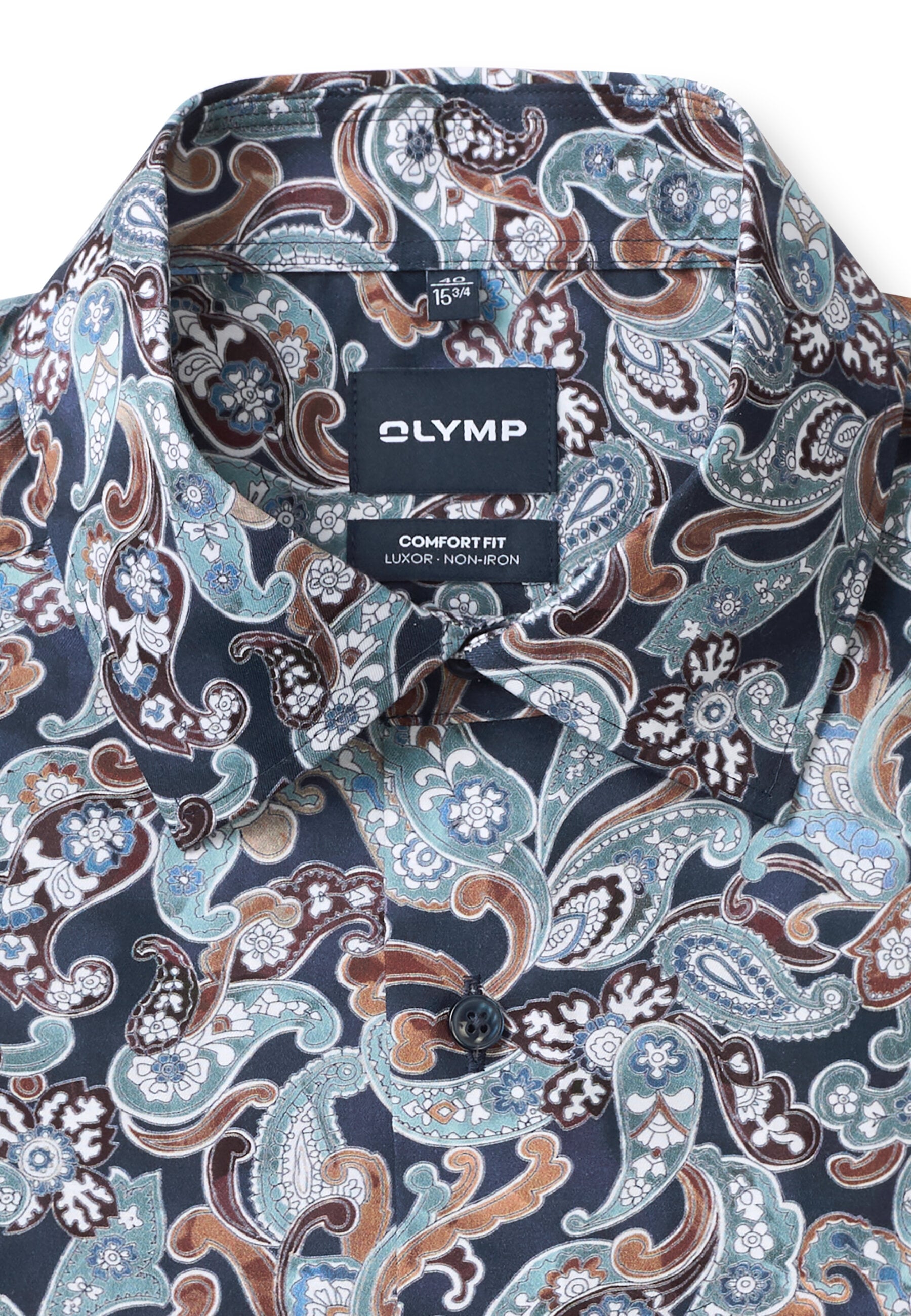 OLYMP Businesshemd »OLYMP Luxor, Comfort Fit, New Kent mit extra langem Arm«