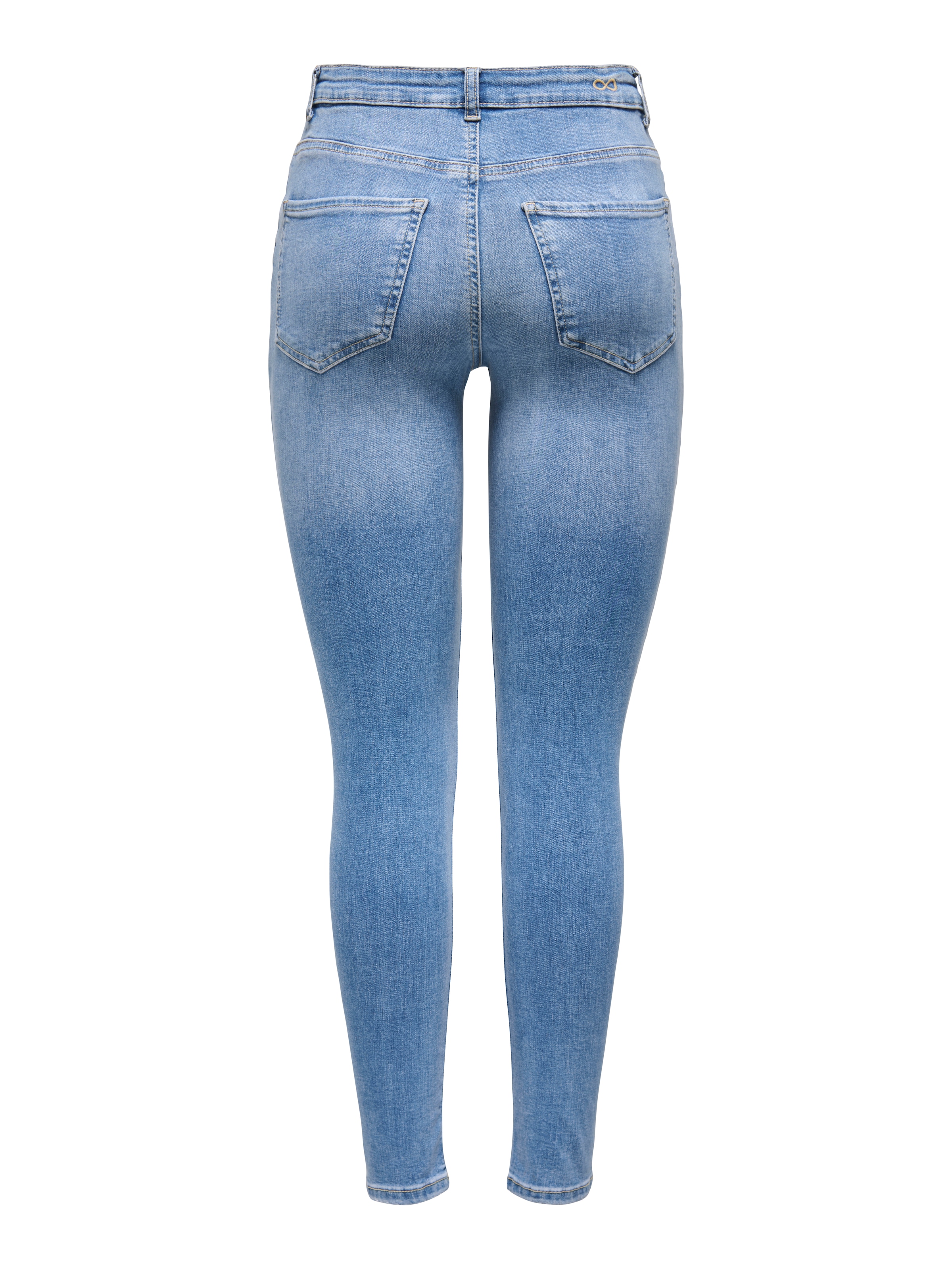 JDY Skinny-fit-Jeans »JDYFINA MW SKINNY ANK JNS MB NOOS DNM«
