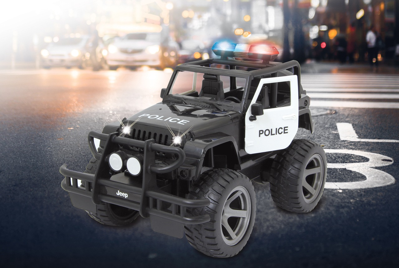 Jamara RC-Auto »Jeep Wrangler Police«
