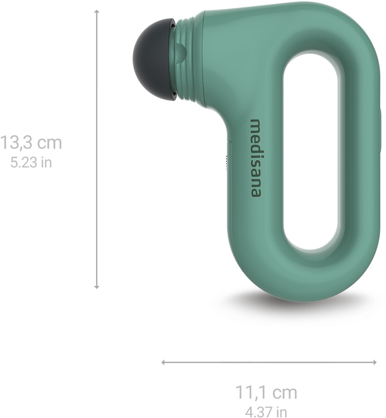 Medisana Beruhigungs- und Entspannungsgerät »HM 330«, (Set, 4 tlg.), Mini-Handmassagegerät mit entspannender Vibrationsmassage